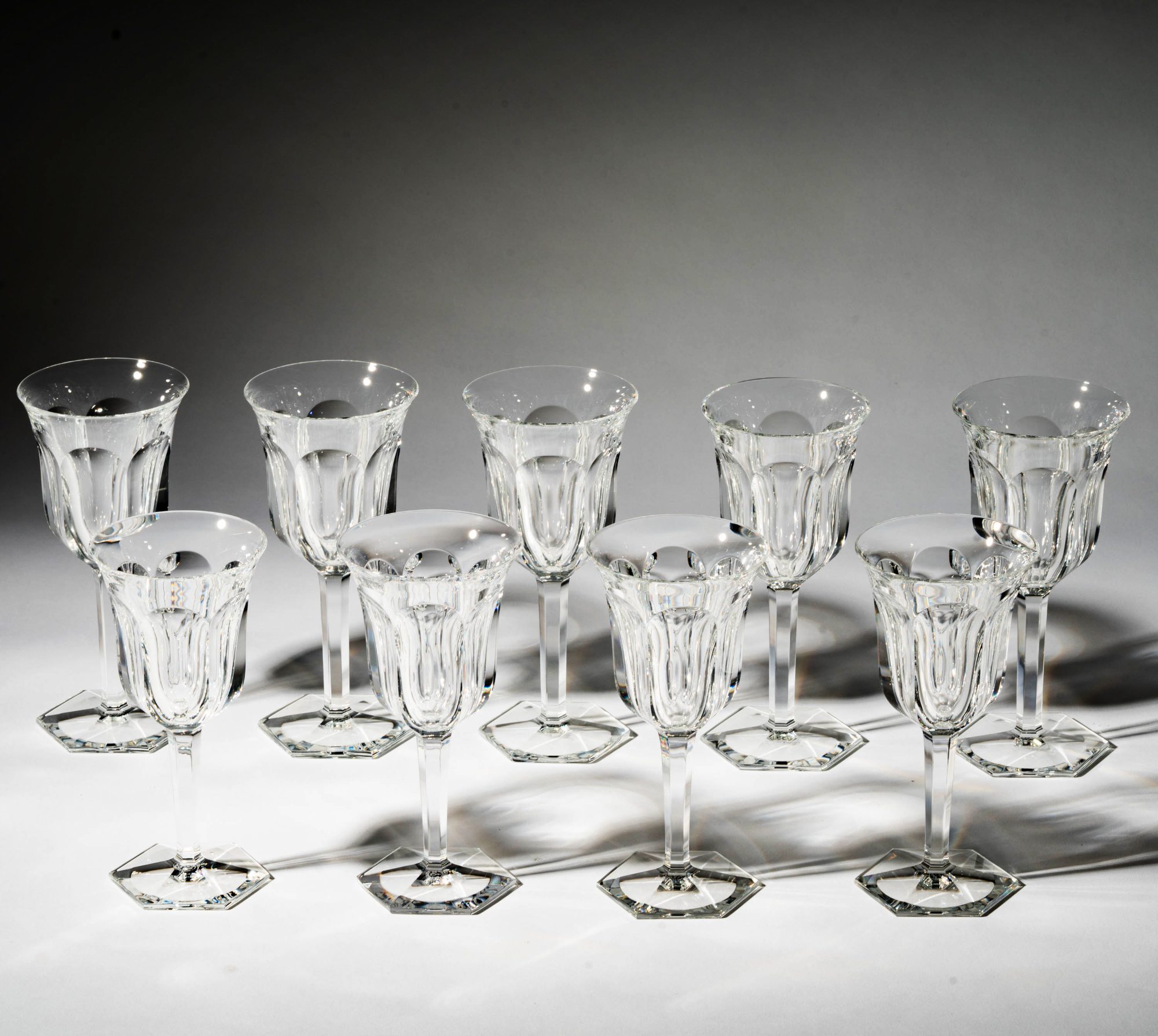 A Collection of Baccarat Malmaison Crystal
