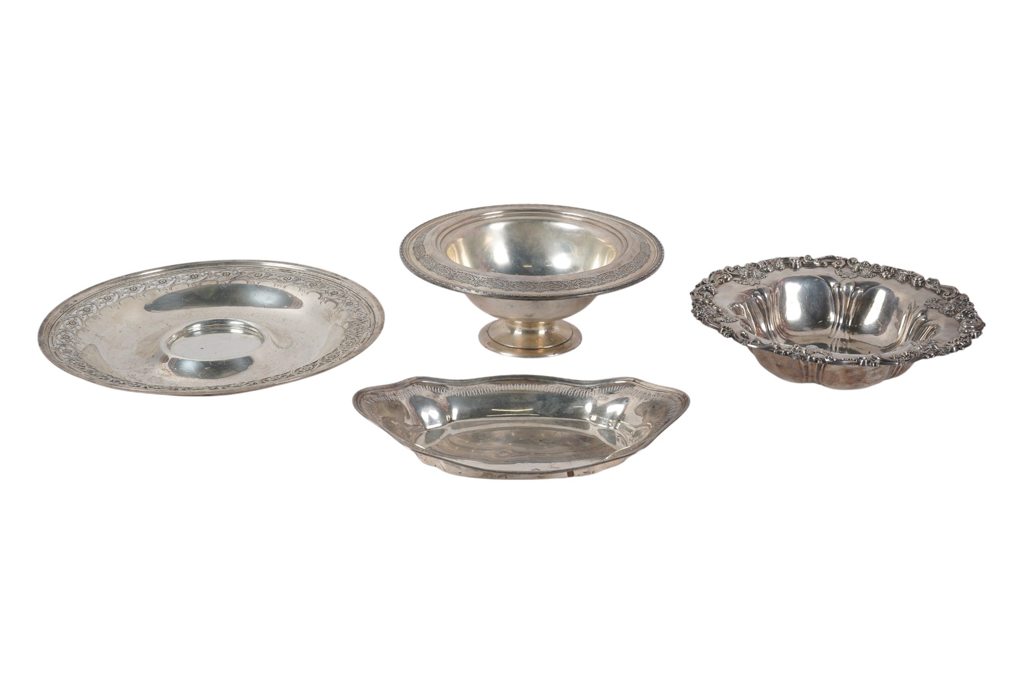 Four Assorted Sterling Silver Bowls