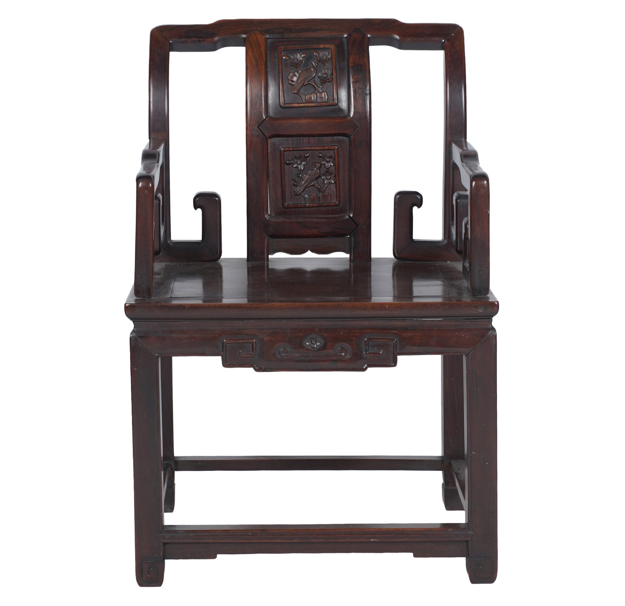 Chinese Antique Hardwood Armchair