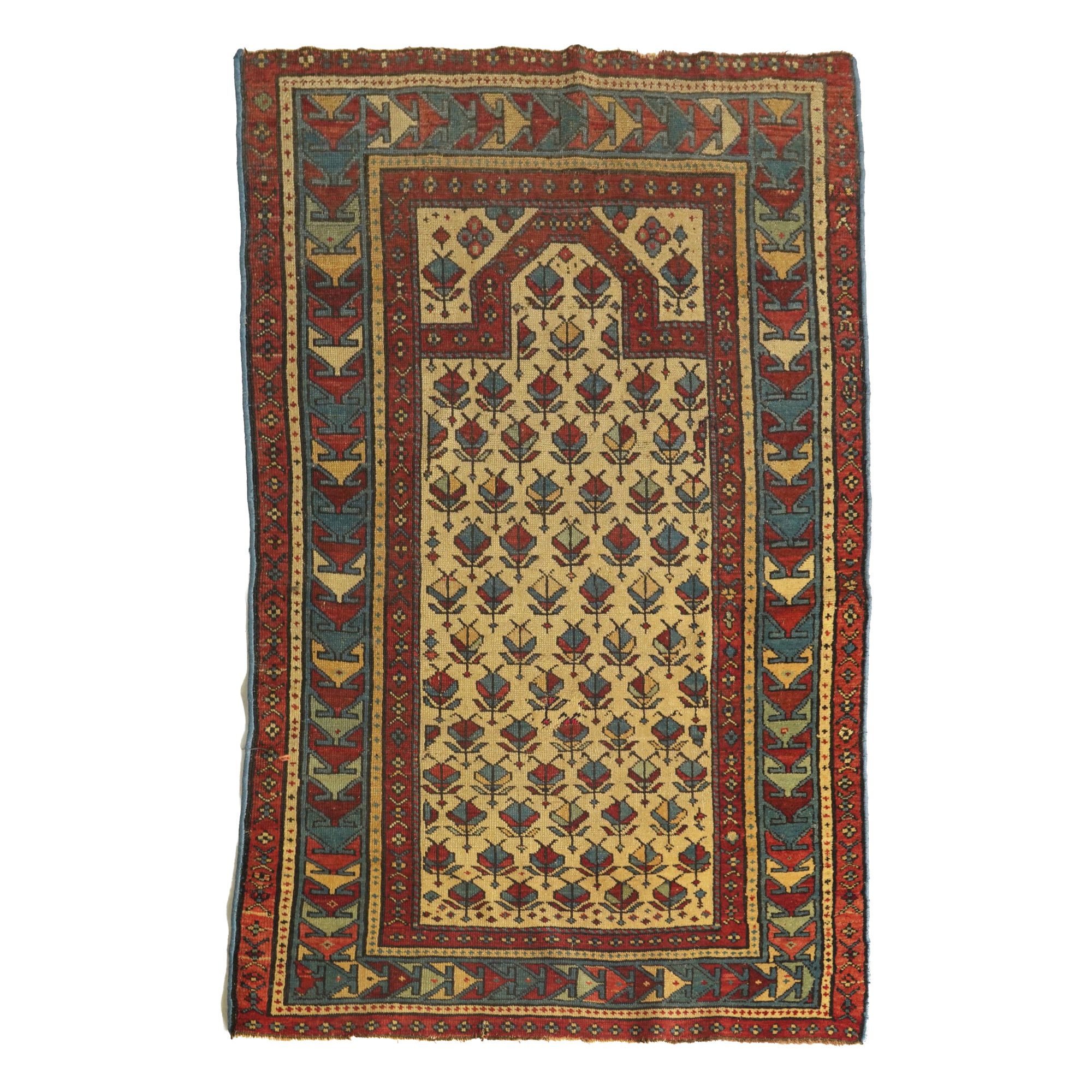 Caucasian Throw Rug (2'8" x 4'9")
