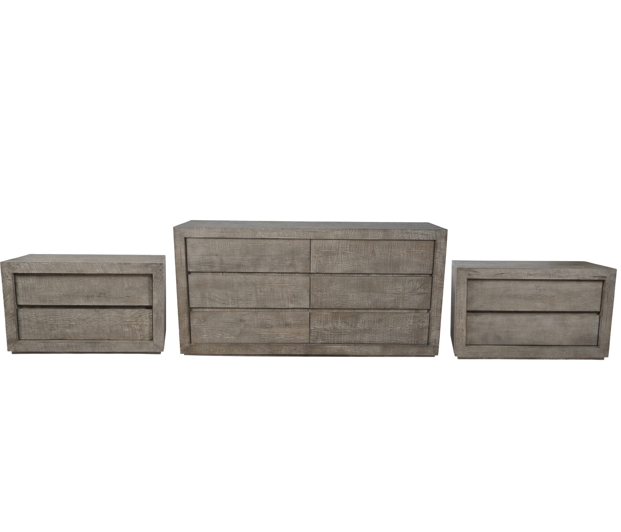 A Restoration Hardware Three Piece Bedroom Set