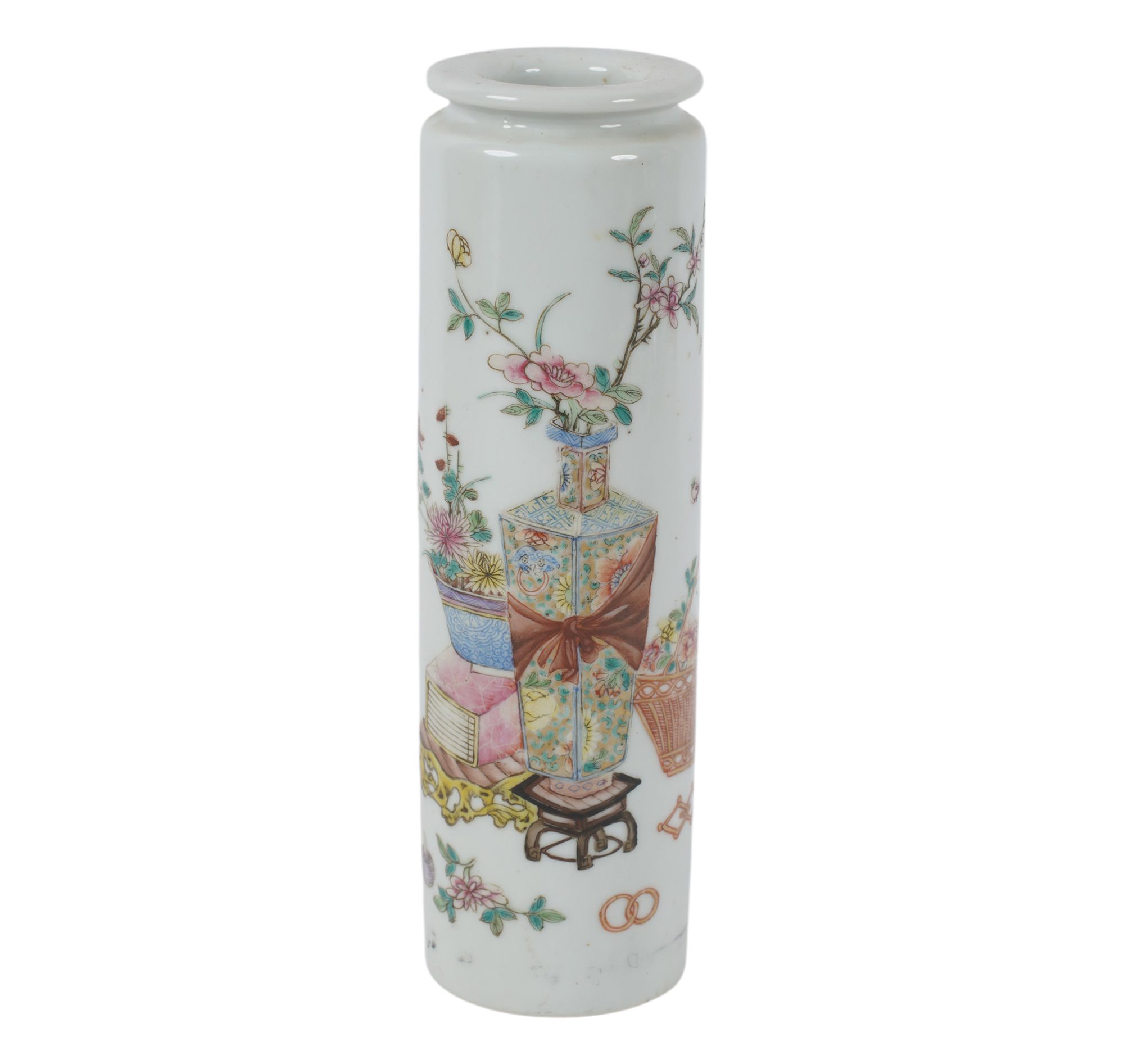 A Chinese Famille Rose Vase