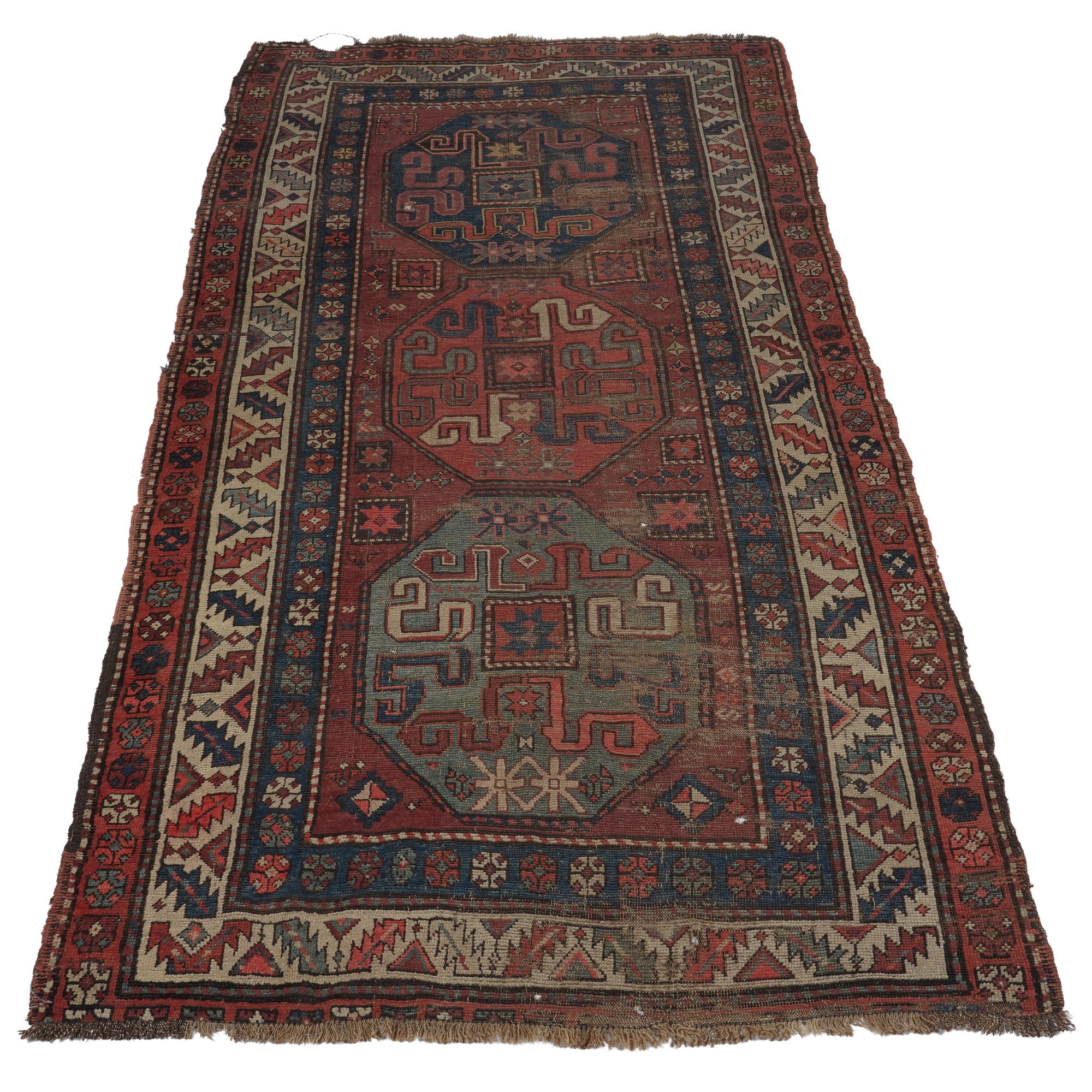 Antique Kazakh Rug