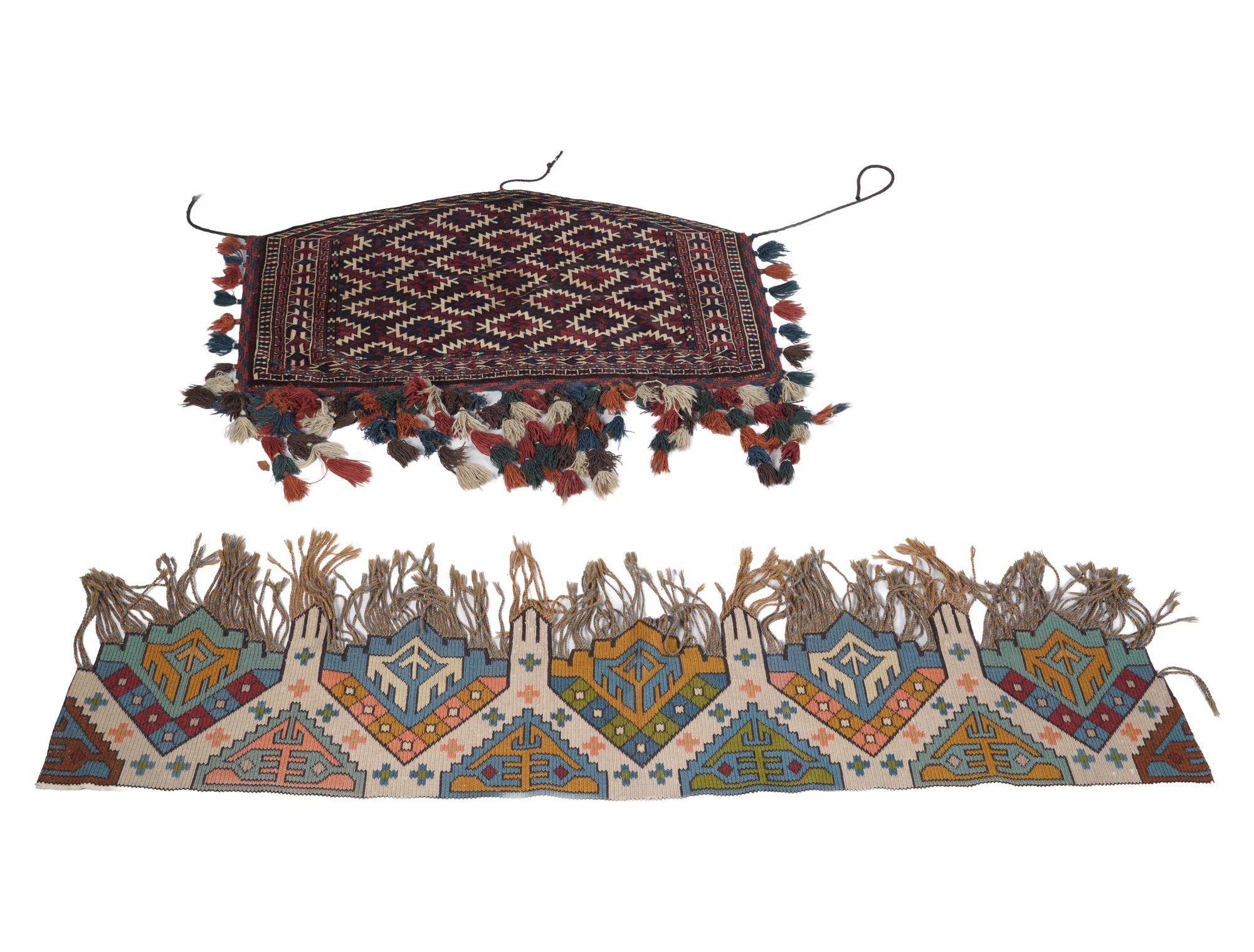 Two Persian Tribal Hangings