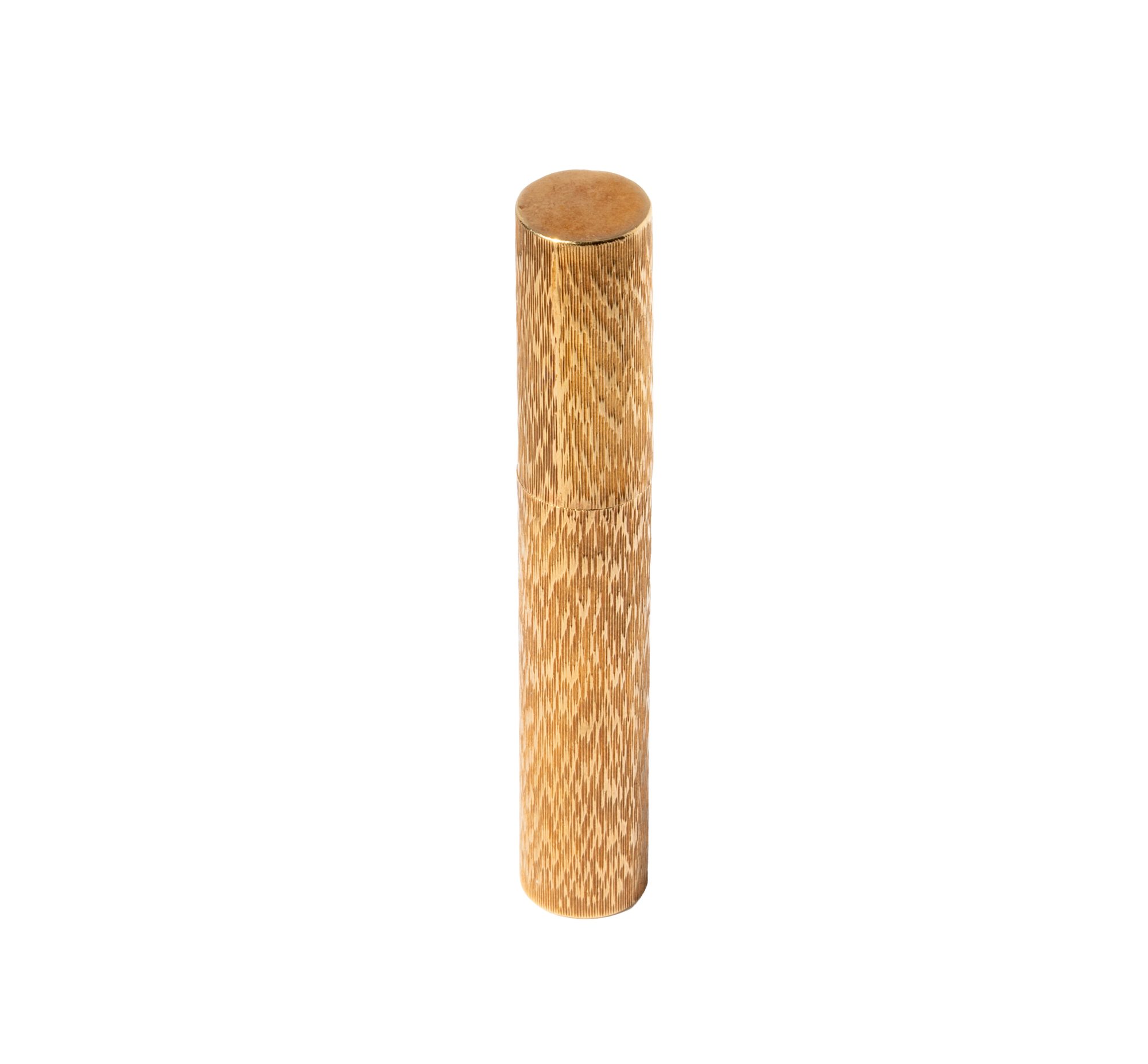 14 Karat Yellow Gold Perfume Case