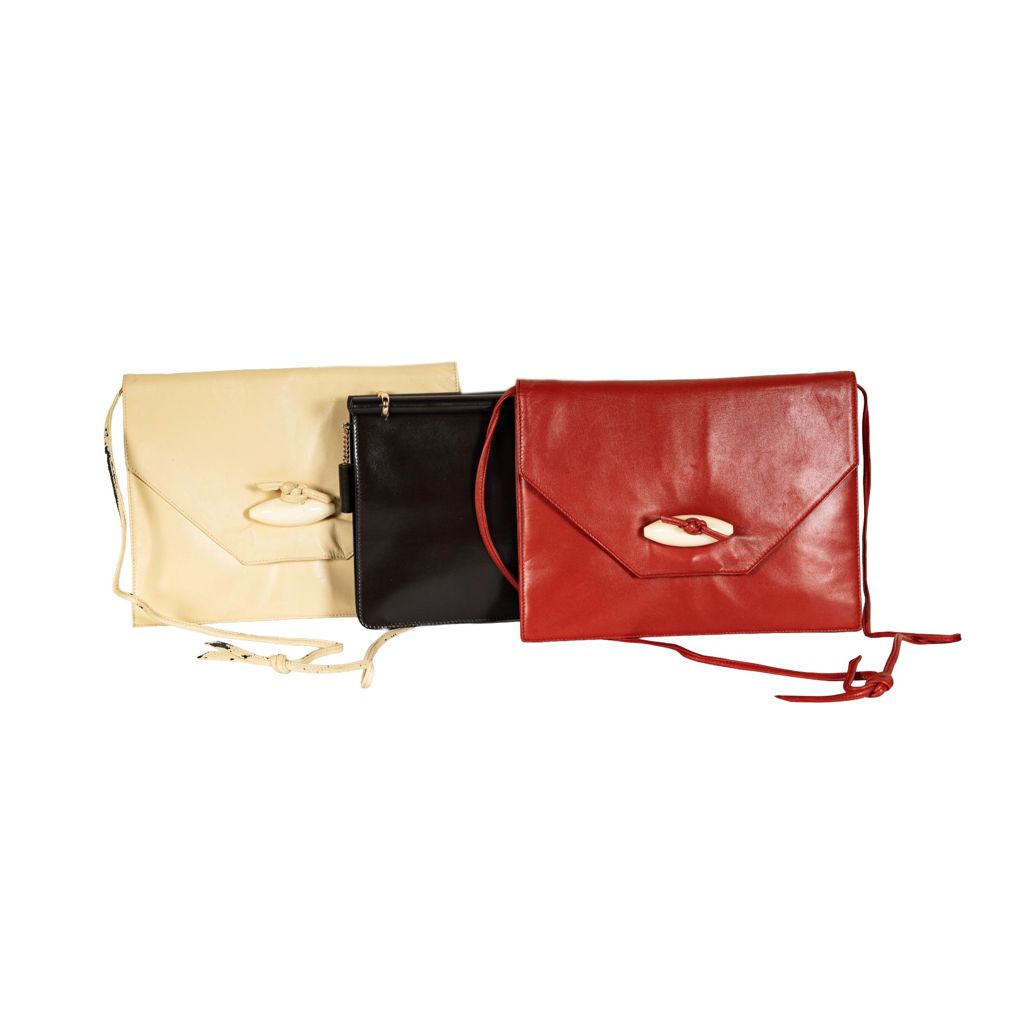 Loewe Three Vintage Leather Bags