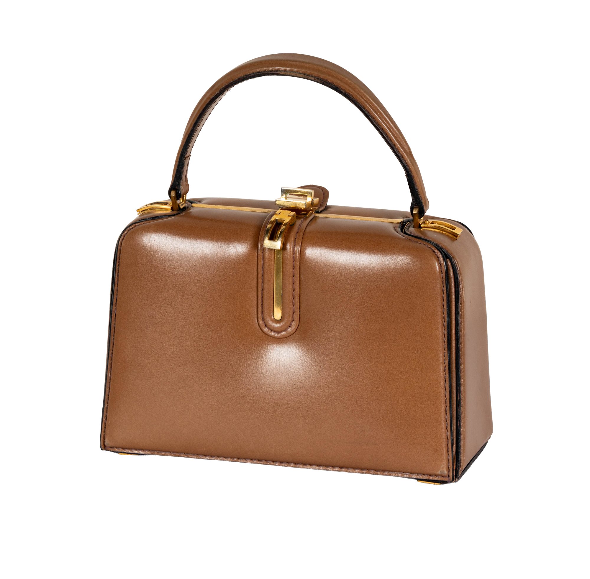 Lederer Brown Leather Handbag