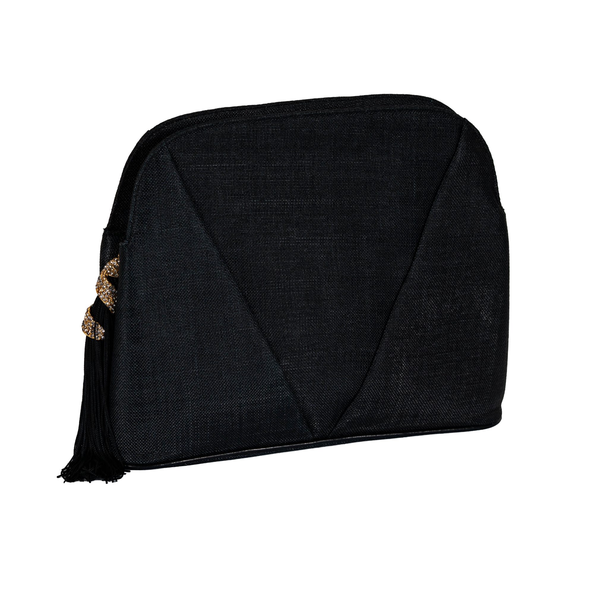 Valentino Black Canvas Bag