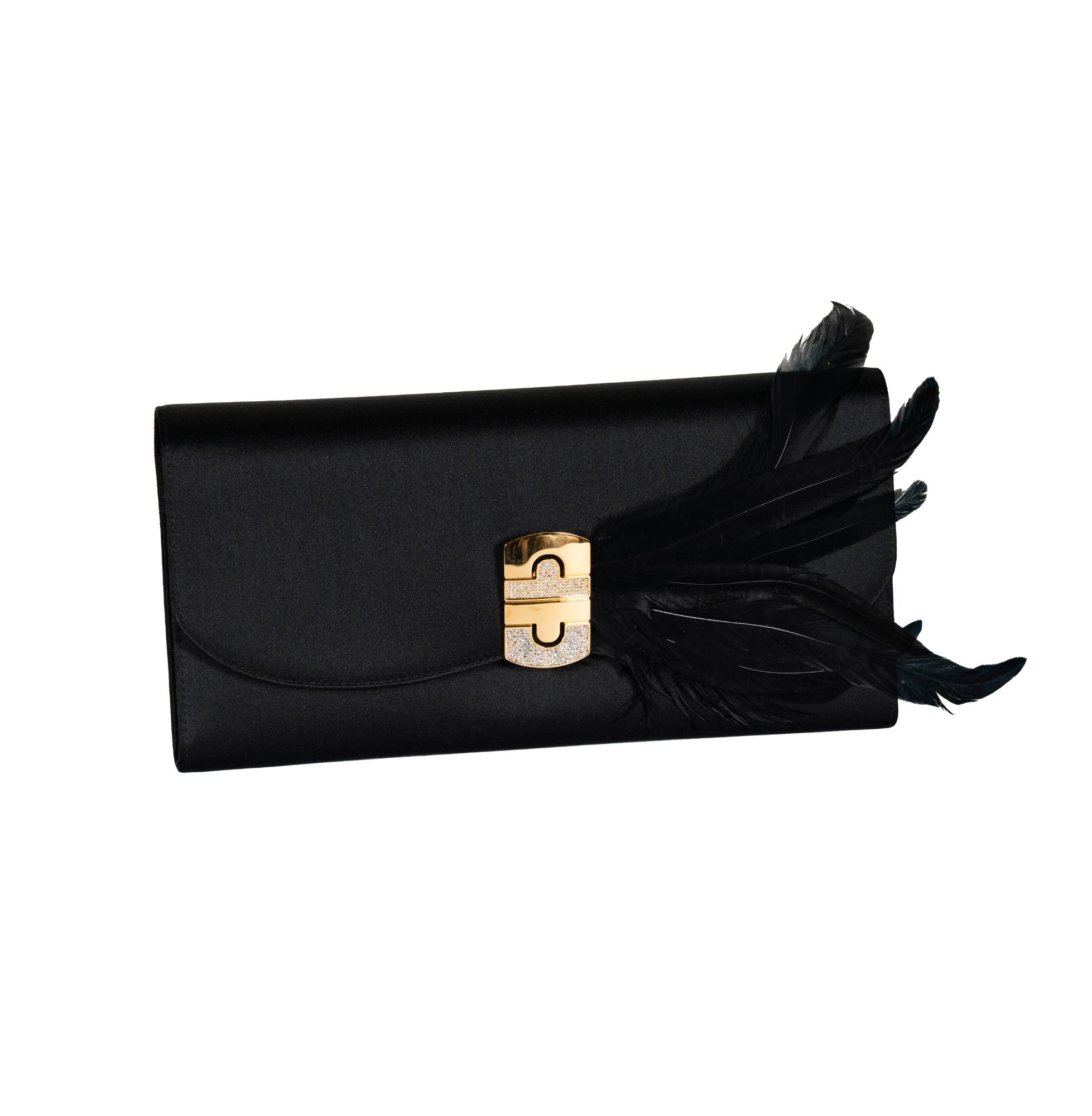 Bulgari Silk Evening Bag