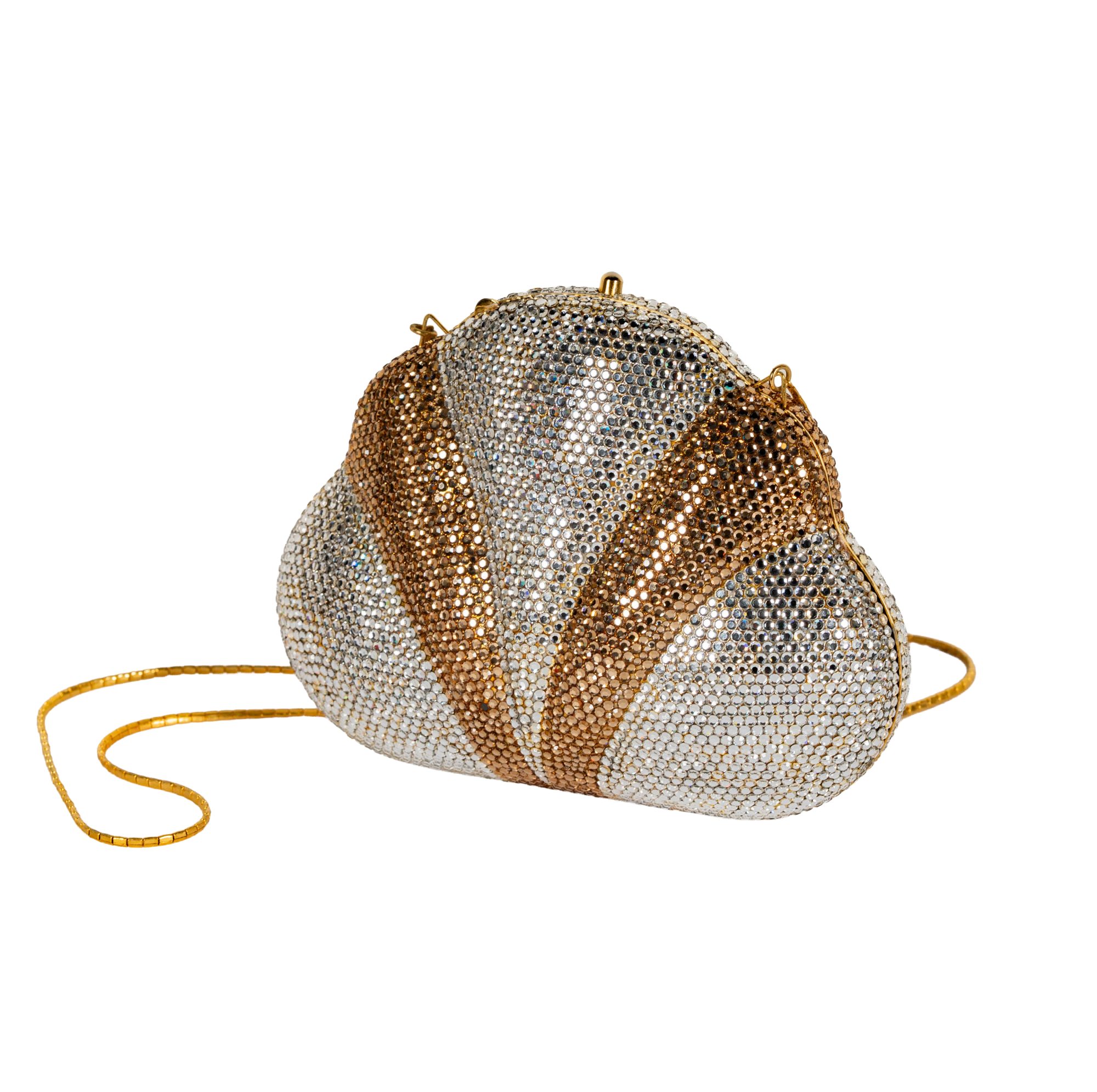 Judith Leiber Shell Form Minaudière Clutch