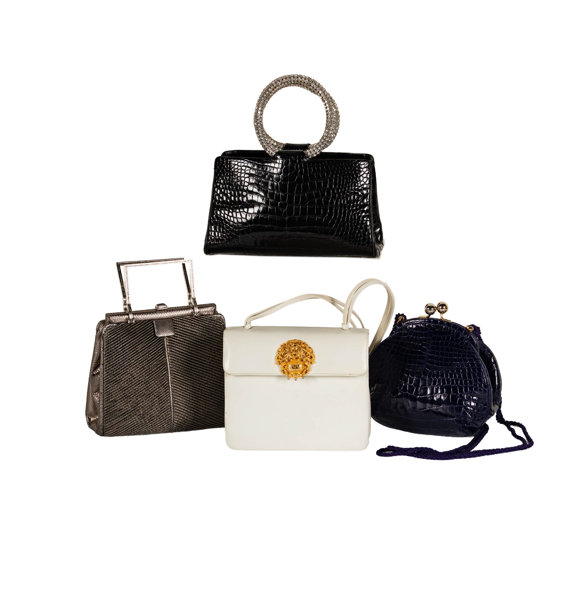 Four Judith Leiber Assorted Bags