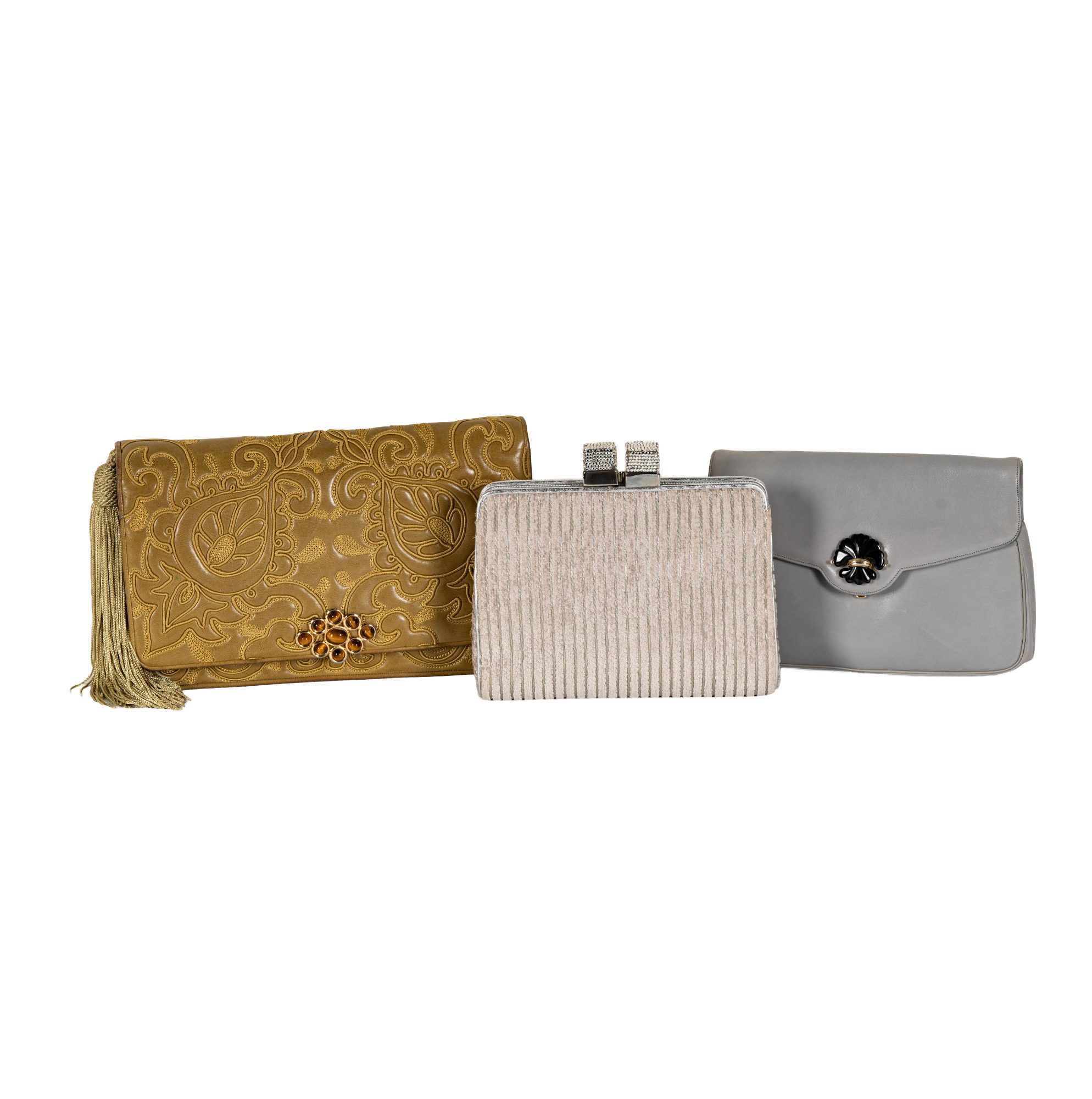 Three Judith Leiber Clutches
