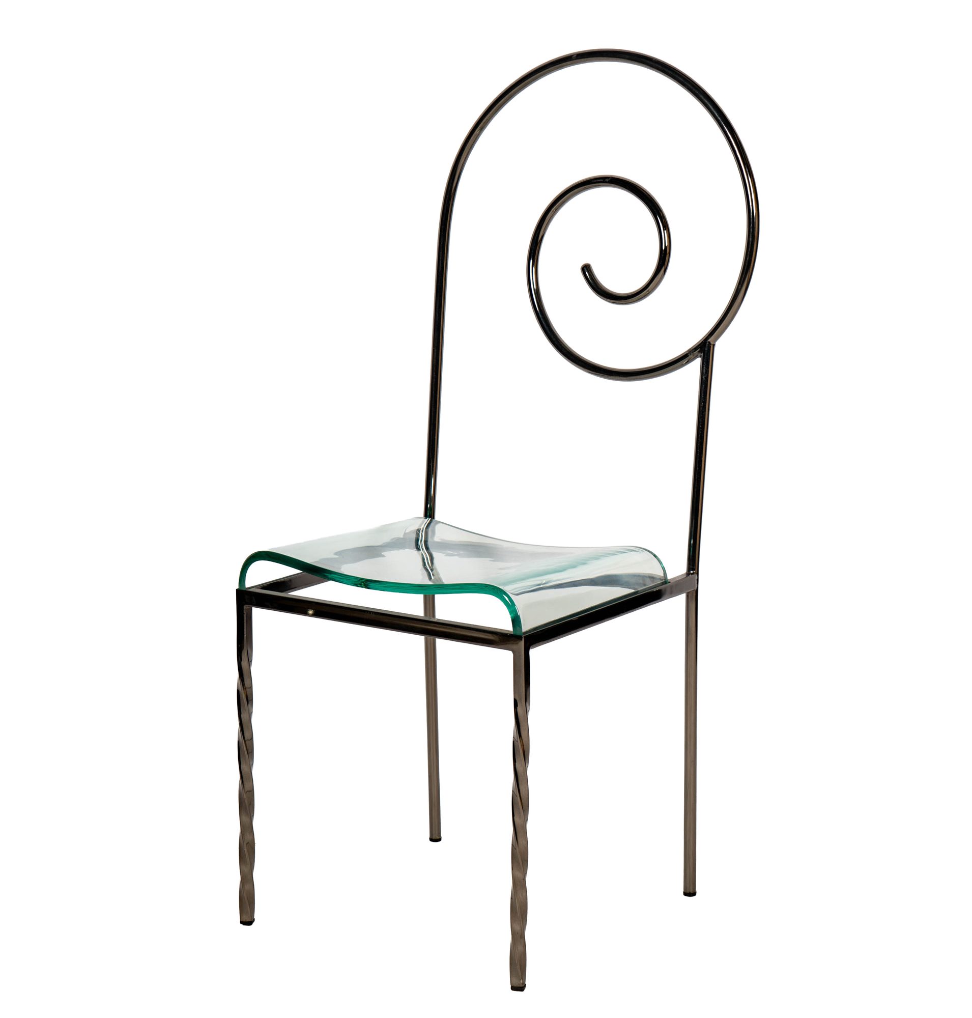 A Luigi Serafini Suspiral Chair