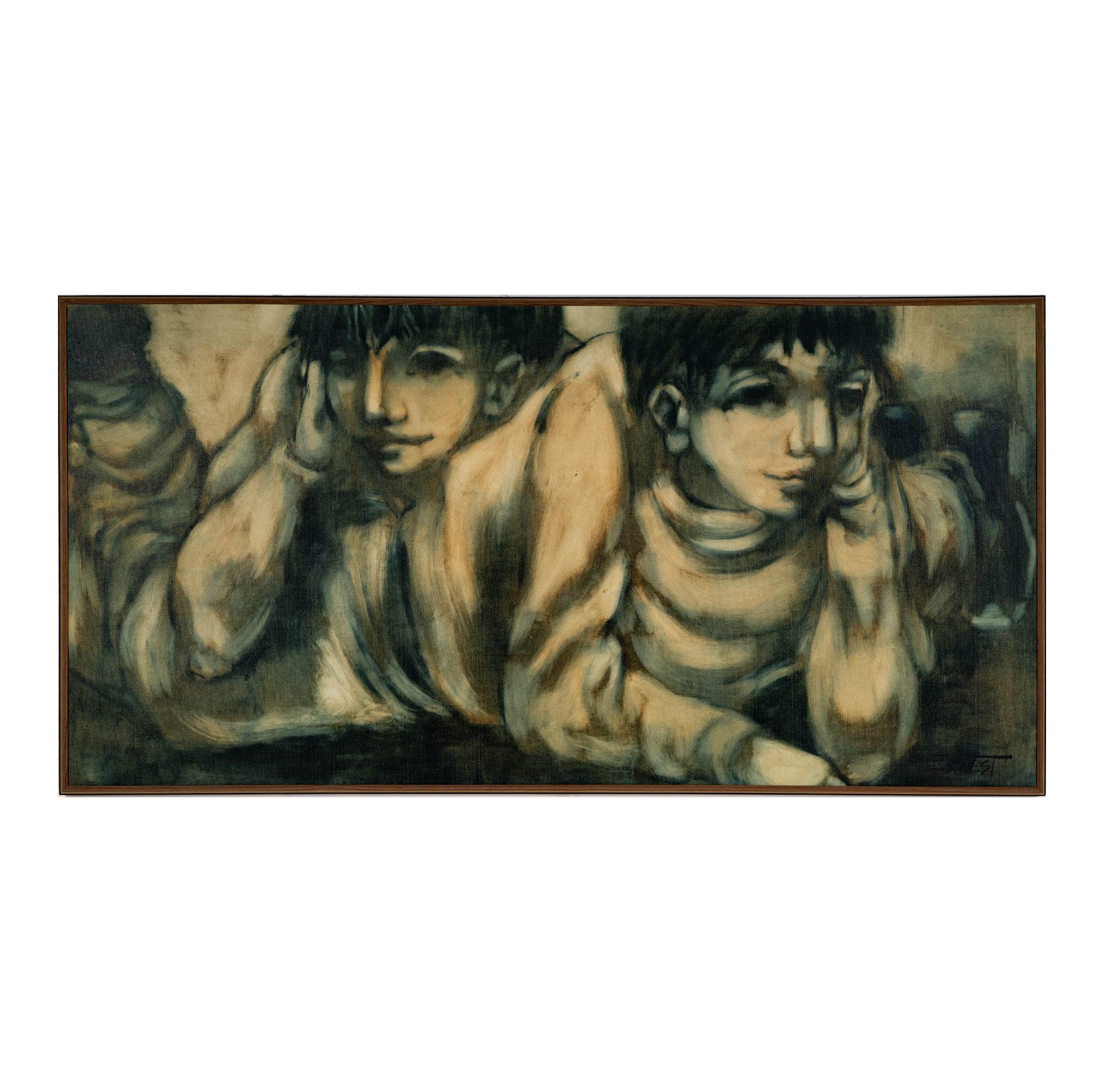 A Monochromatic Portrait of Youths