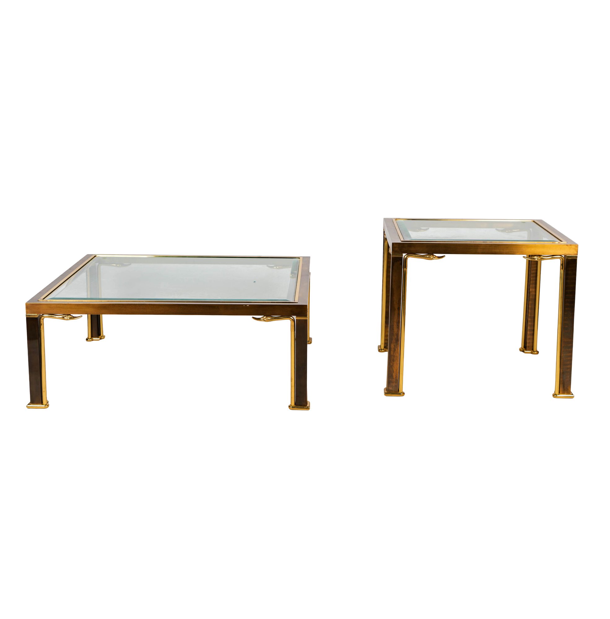 Two Hollywood Regency Tables