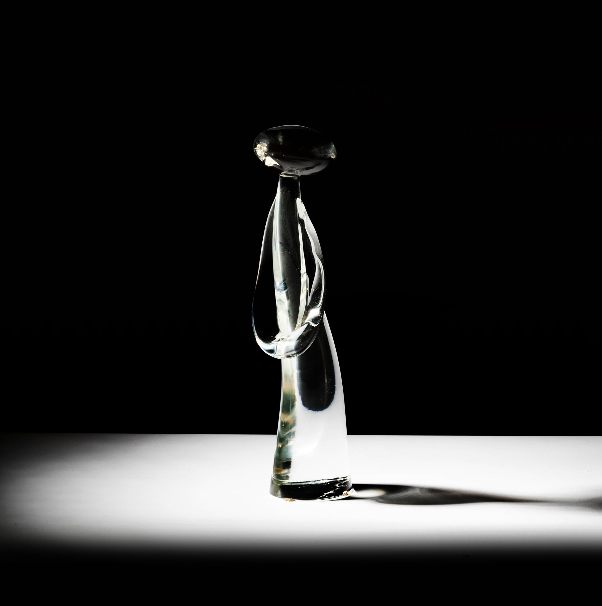 Loredano Rosin (Italian, 1936-1992): Crystal Figure
