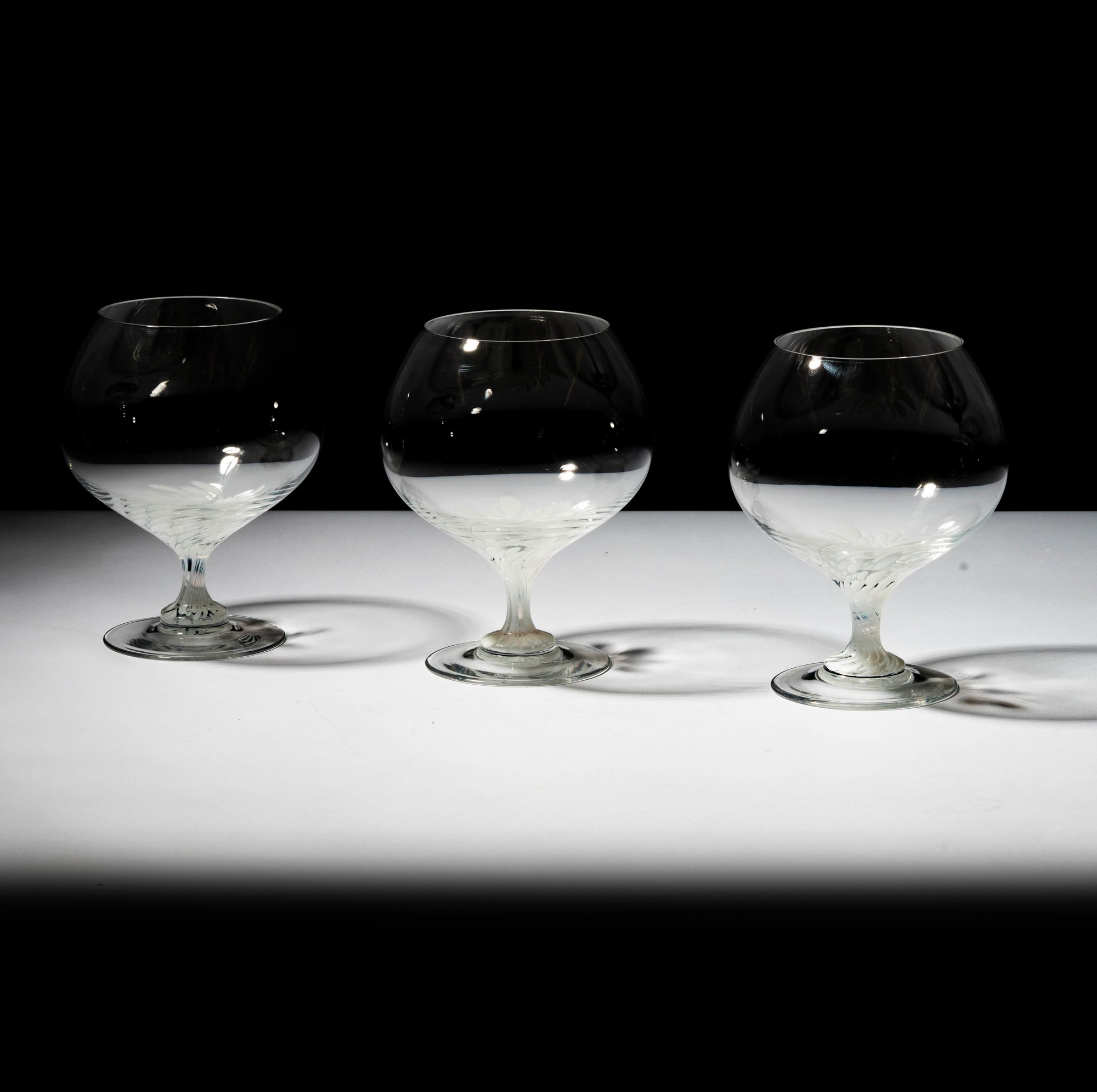 Three Rosenthal Wine Glasses