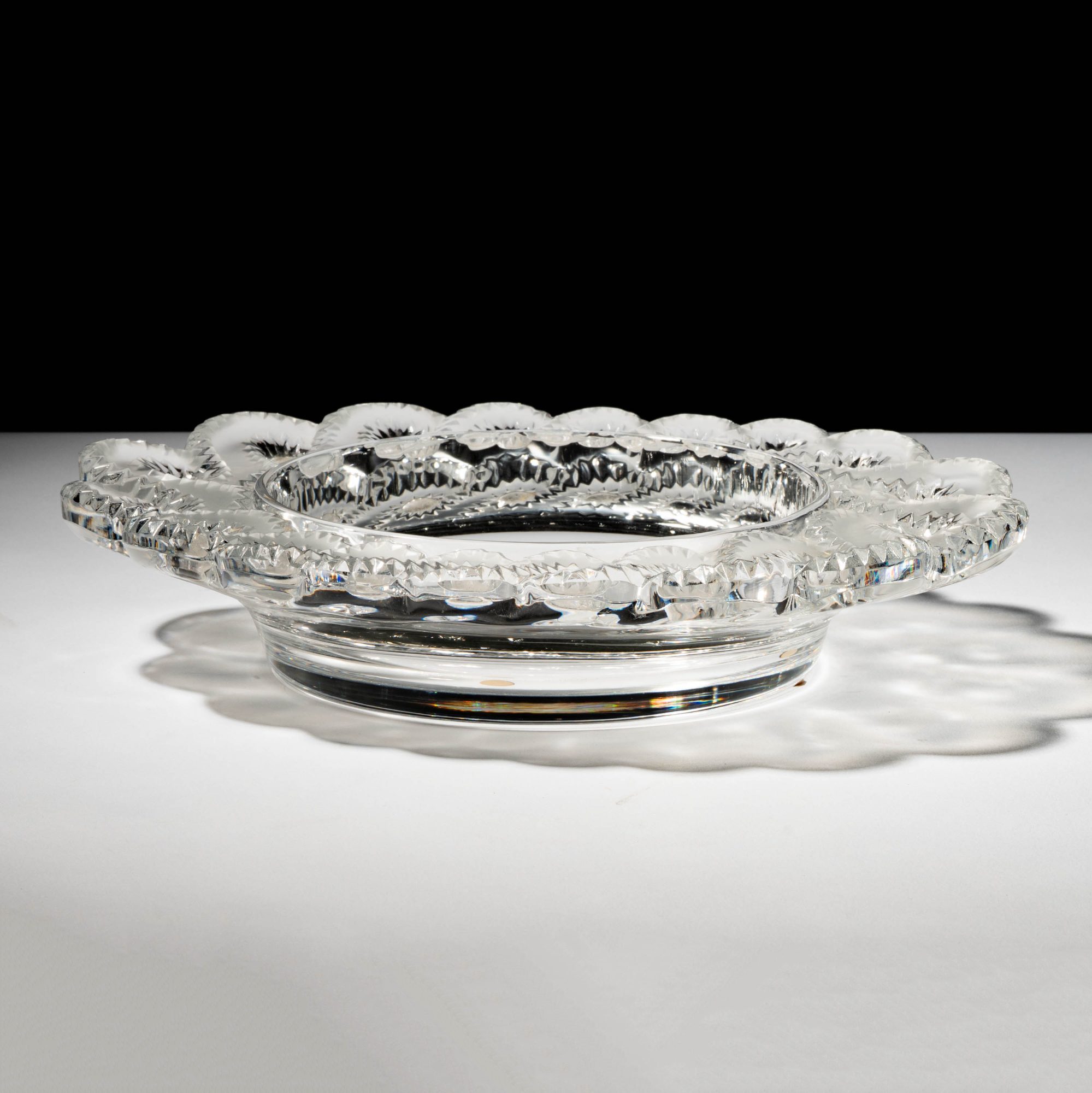 A Lalique Auriac Bowl