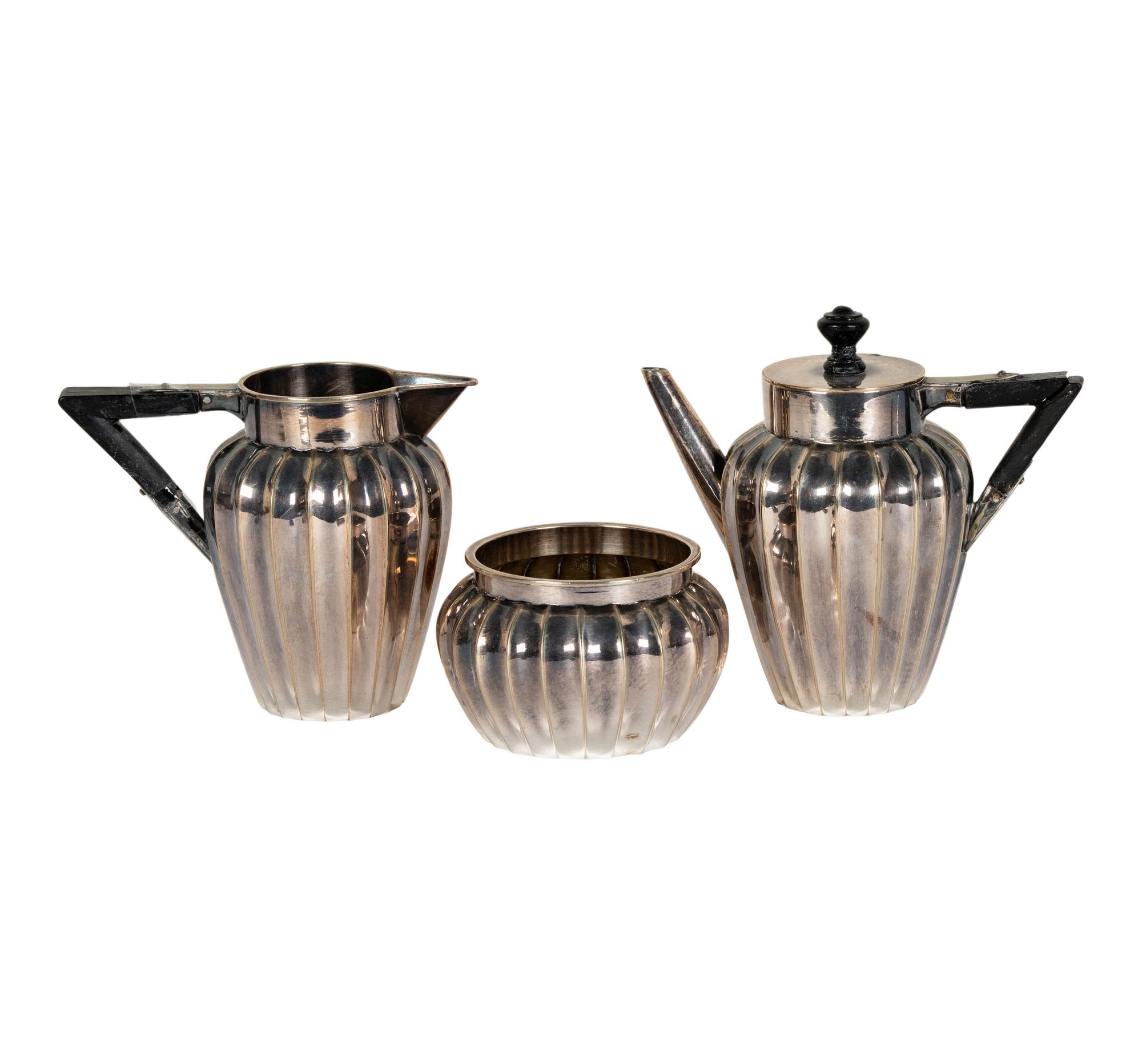 Austrian Silverplated Tea Service