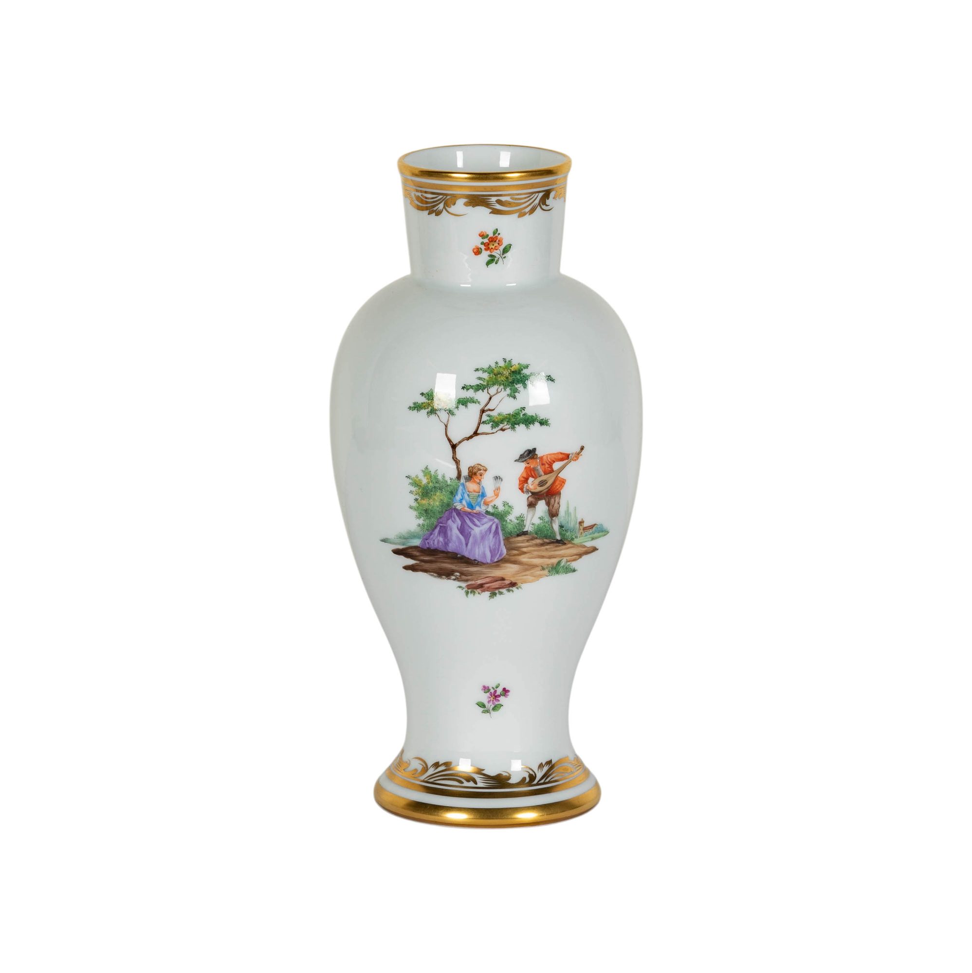 An Augarten Wien Porcelain Vase