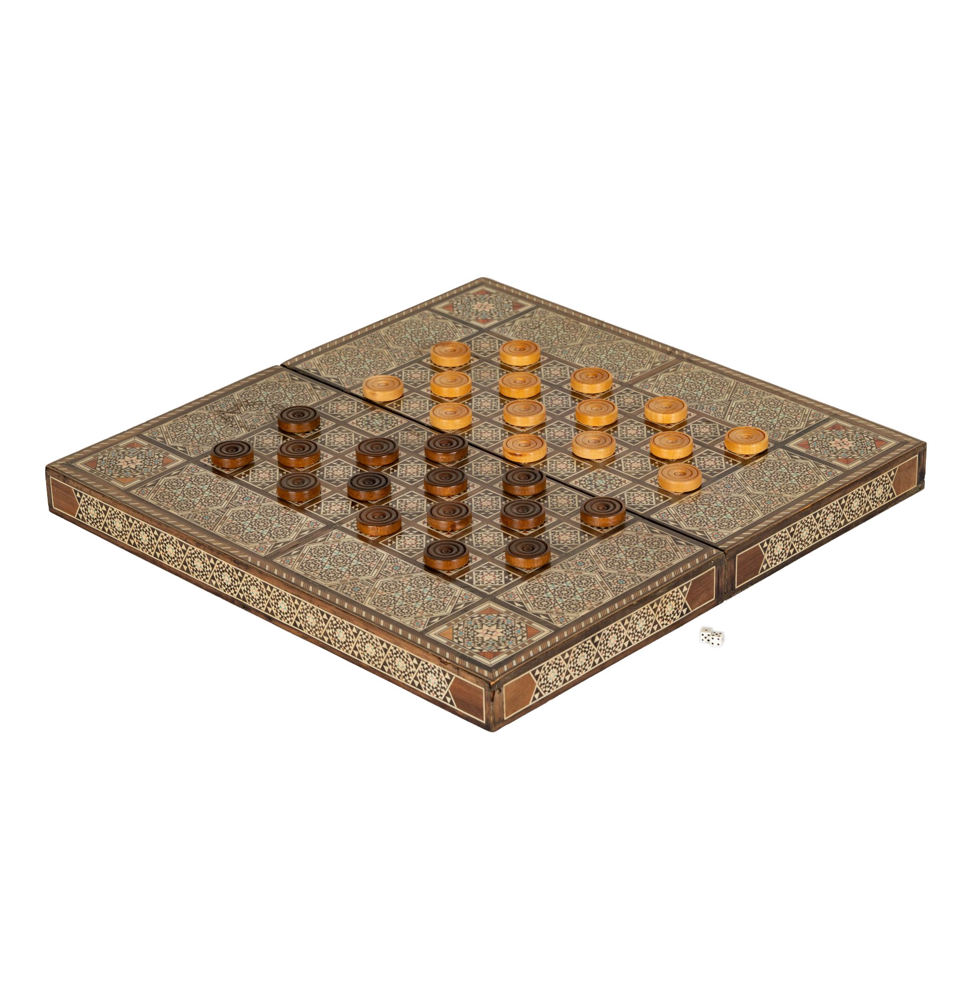 Syrian Inlaid Game Box