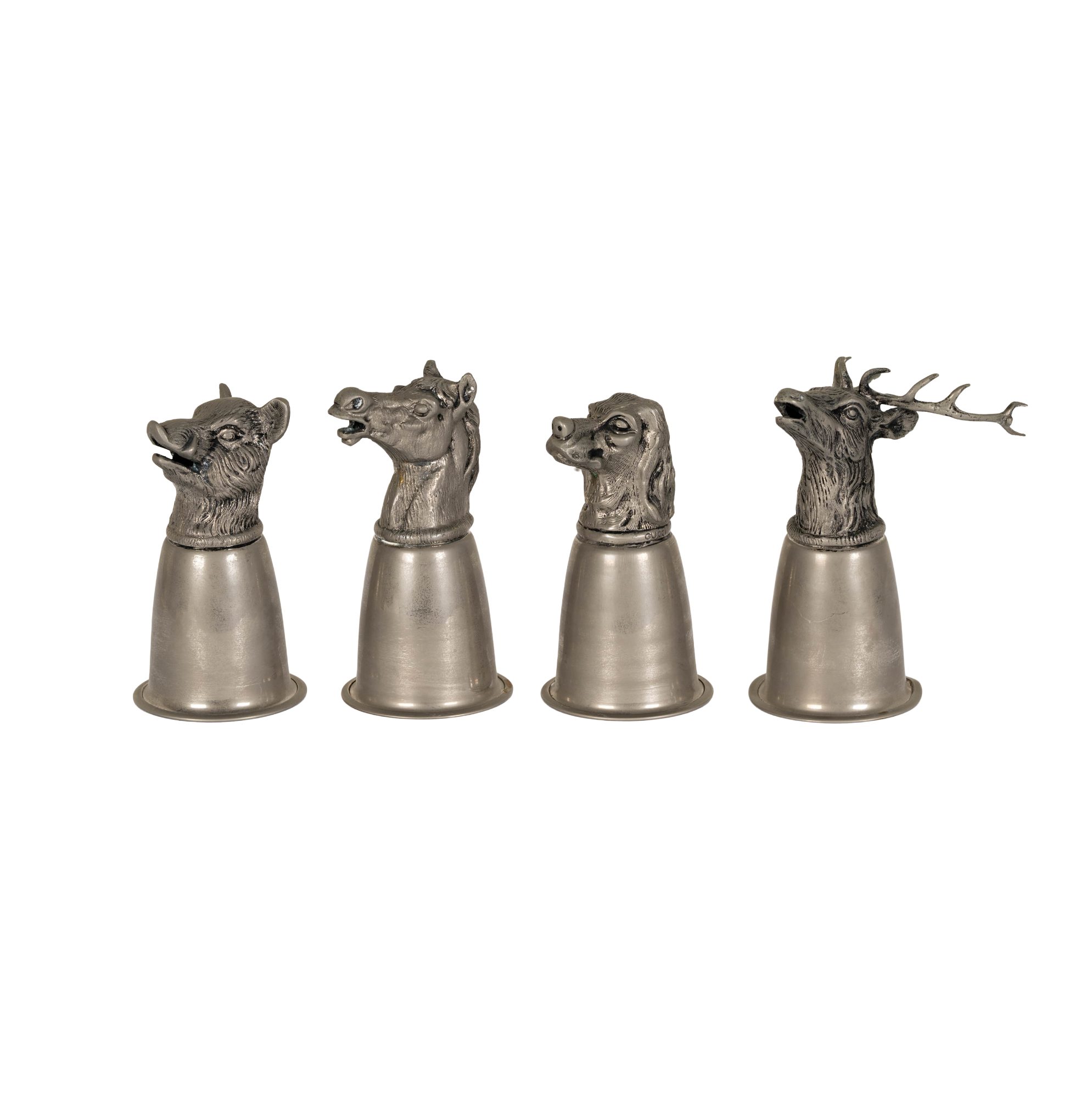 A Set of Four Gucci Stirrup Cups
