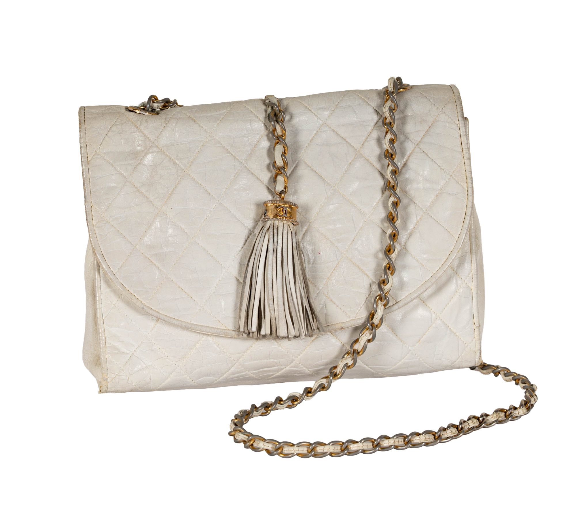 Vintage Chanel Quilted Shoulder Bag