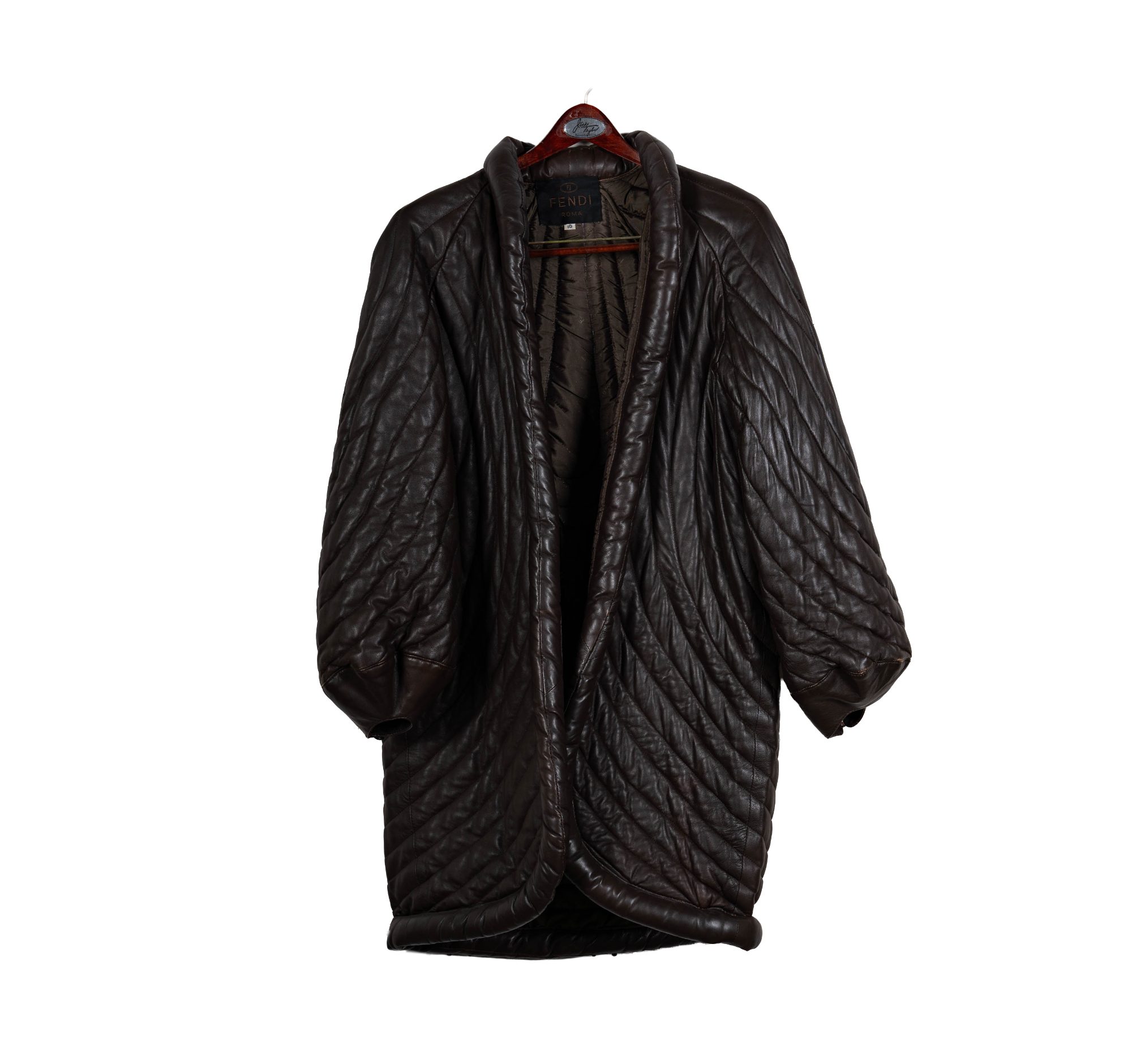Fendi Leather Coat