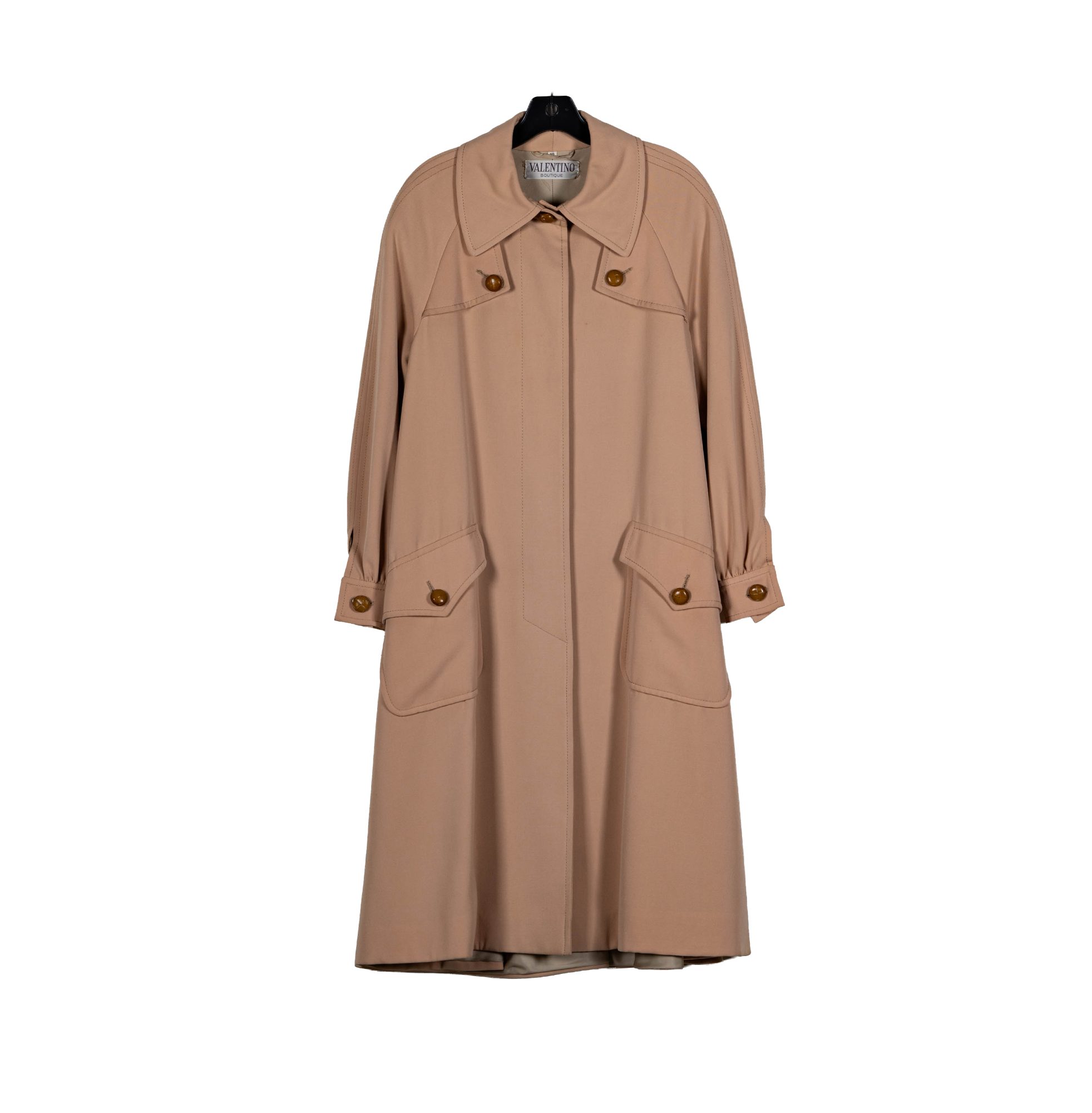 Valentino Canvas Raincoat