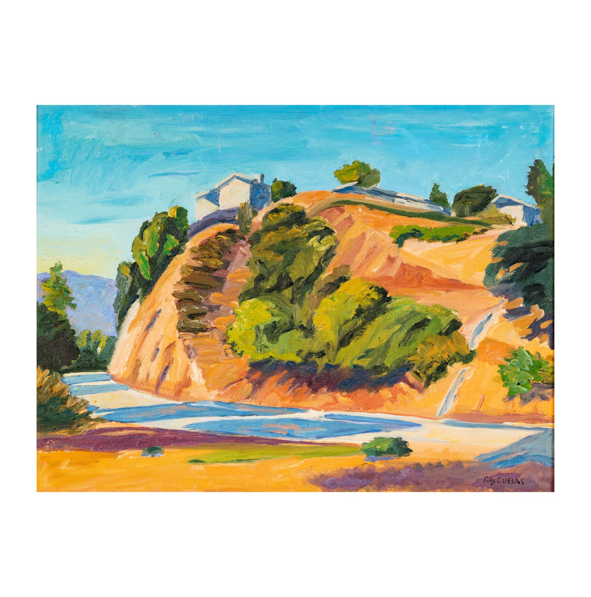 Ray Cuevas, (1932-2020); Mesa and Cottage