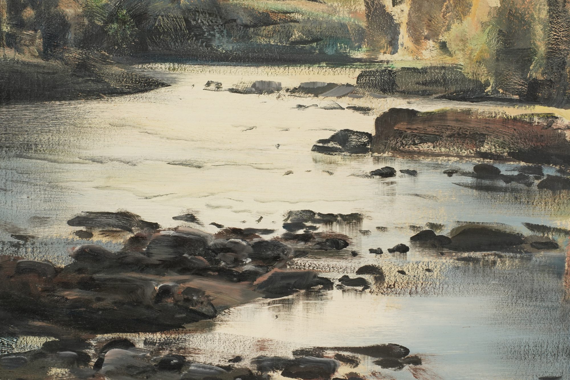 Paul Laurtiz: (1889-1975) River Landscape