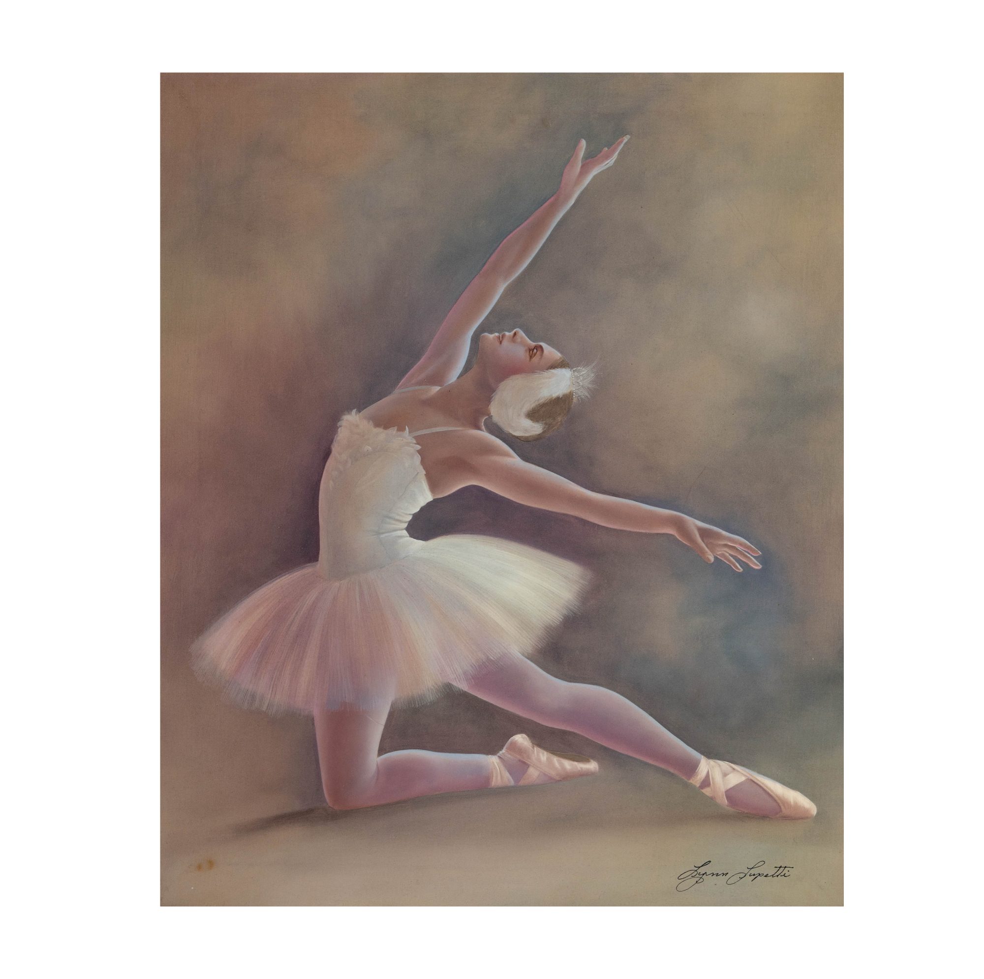 Lynn Lupetti (B. 1938), Kneeling Ballerina