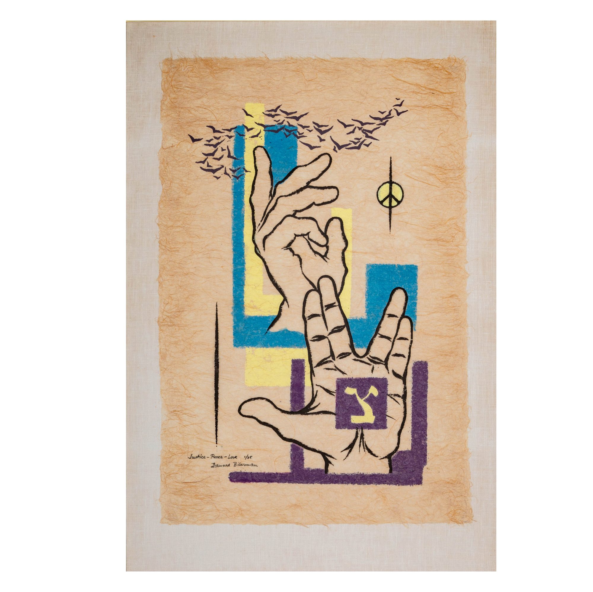 Edward Biberman (1904-1986), Justice - Peace - Love