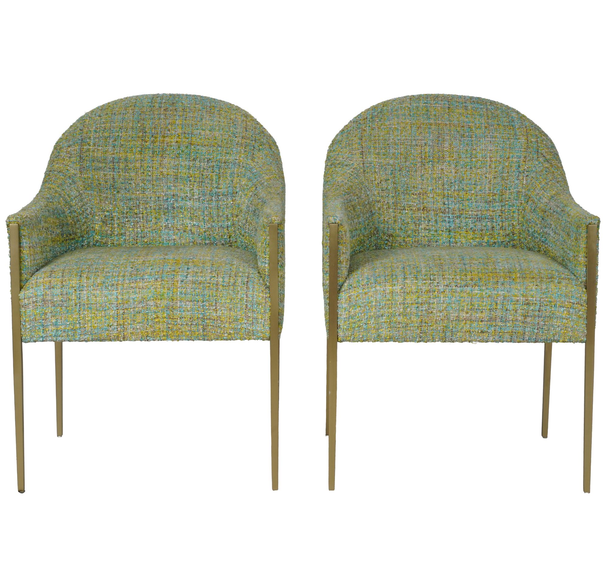 A Pair of Contemporary Club Chairs