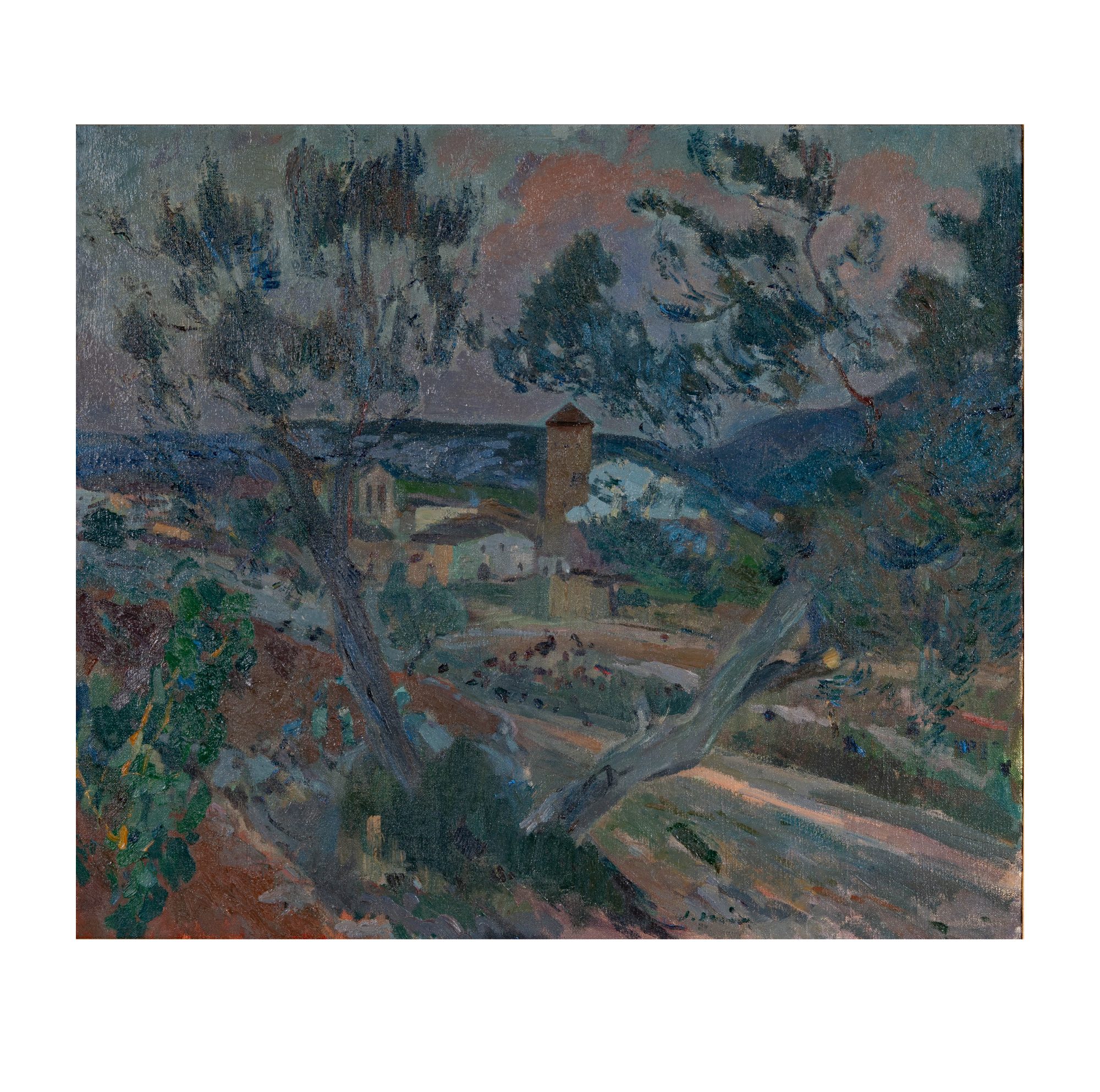 Joaquin Mir Trinxet (Spanish, 1873–1940) Paysage