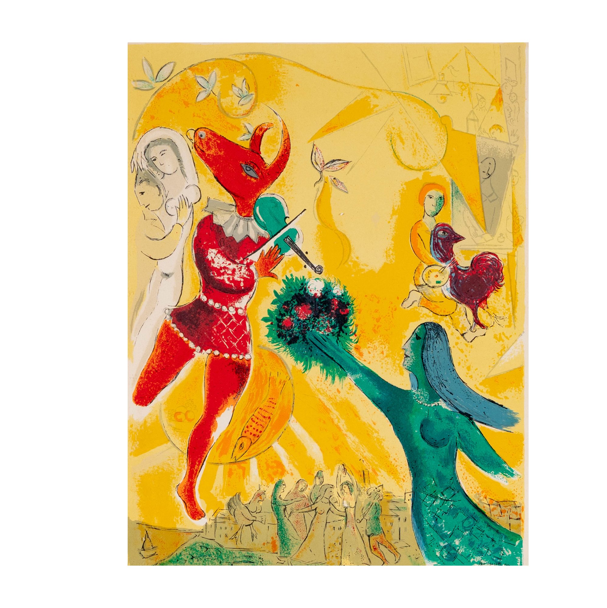 Marc Chagall (BELARUSIAN/FRENCH, 1887–1985), La Danse