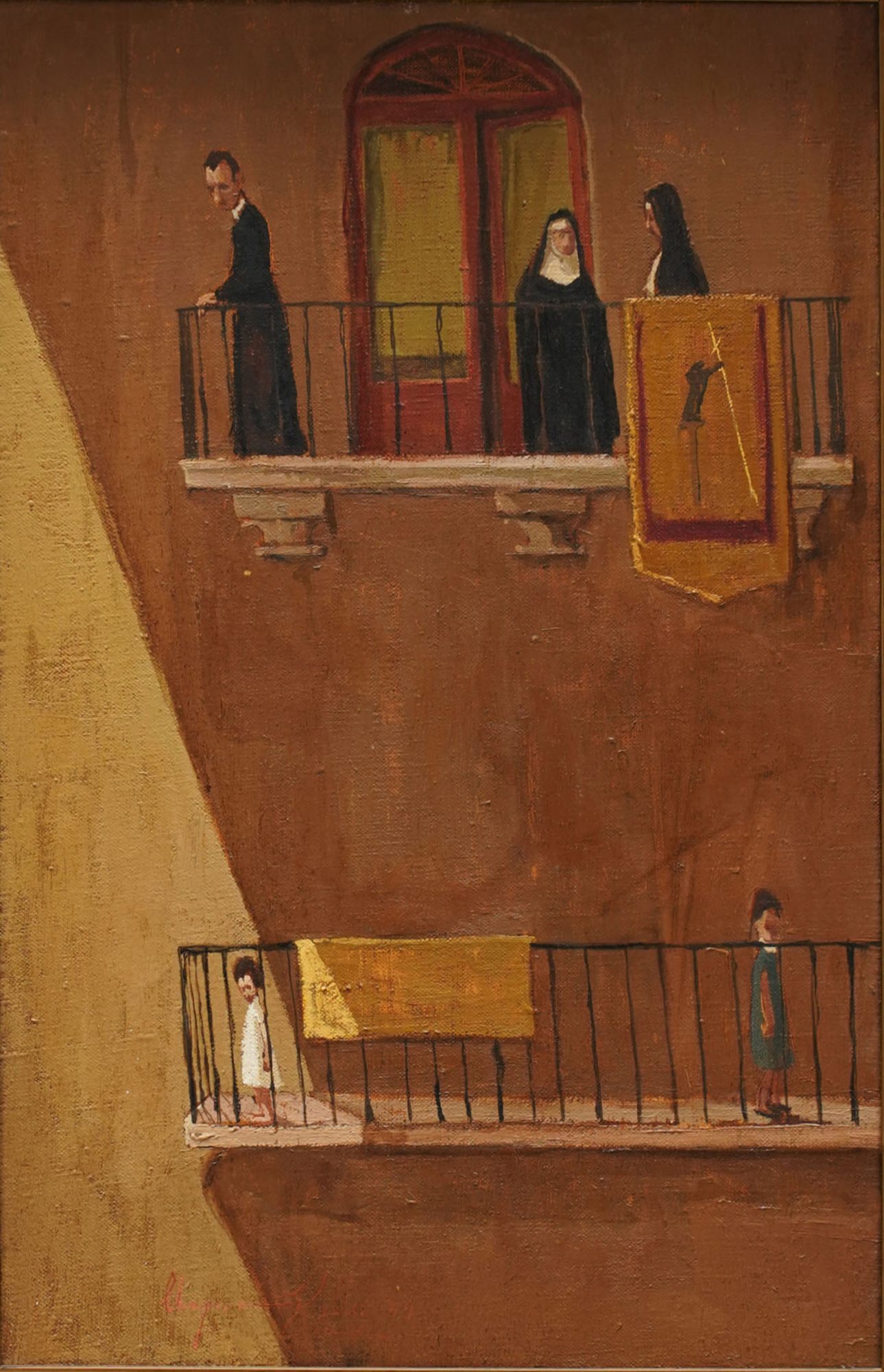 Chapman Kelley (B. 1932), Balconies