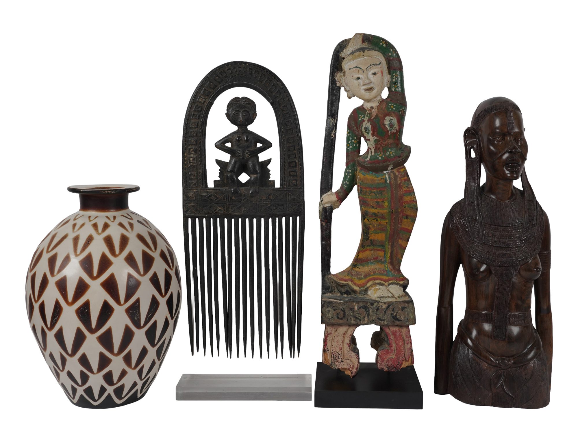 Four Ethnic Decorative Pieces