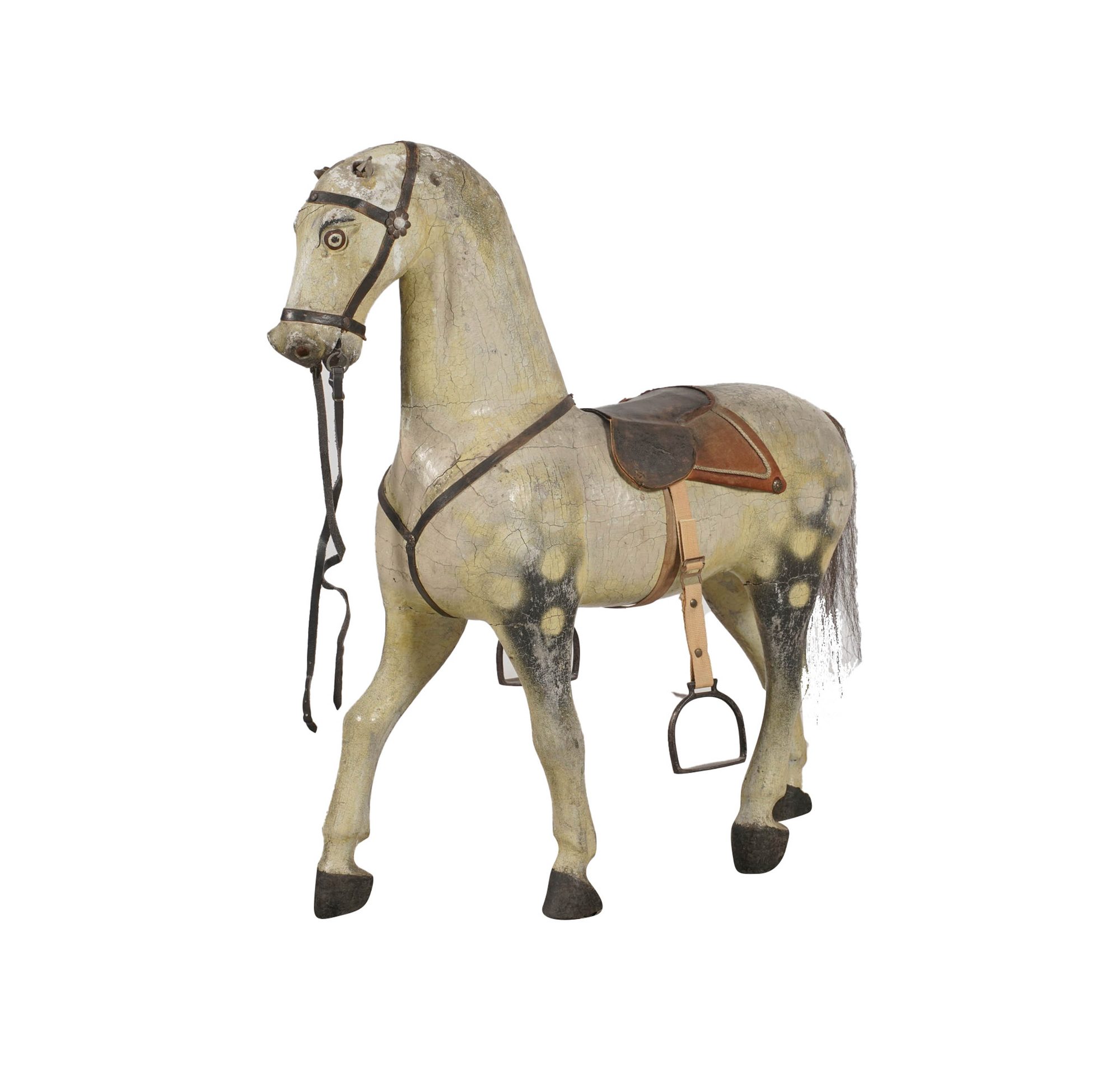 A Hobby Horse on Wheeled Platform