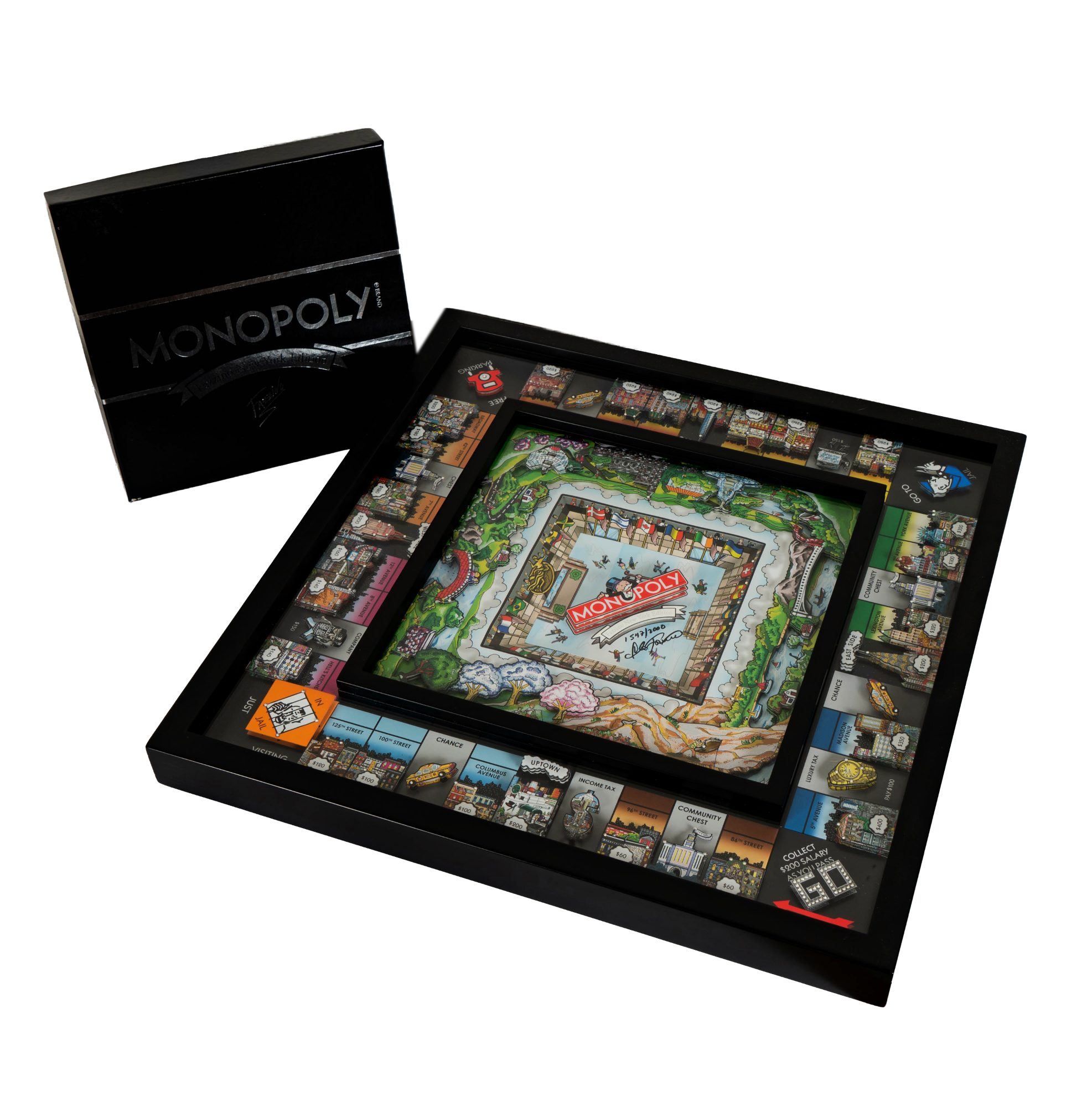 Monopoly Fazzino 3-D World Collector's Edition Game