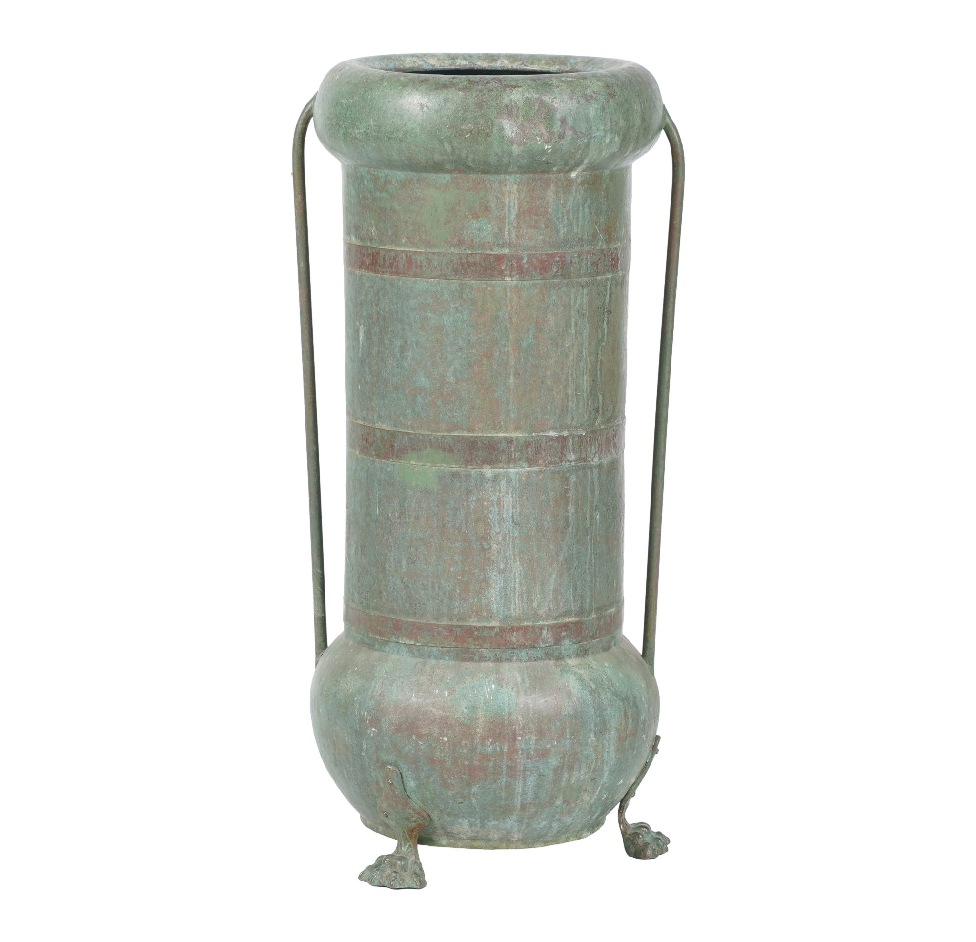 Green Copper Umbrella Stand