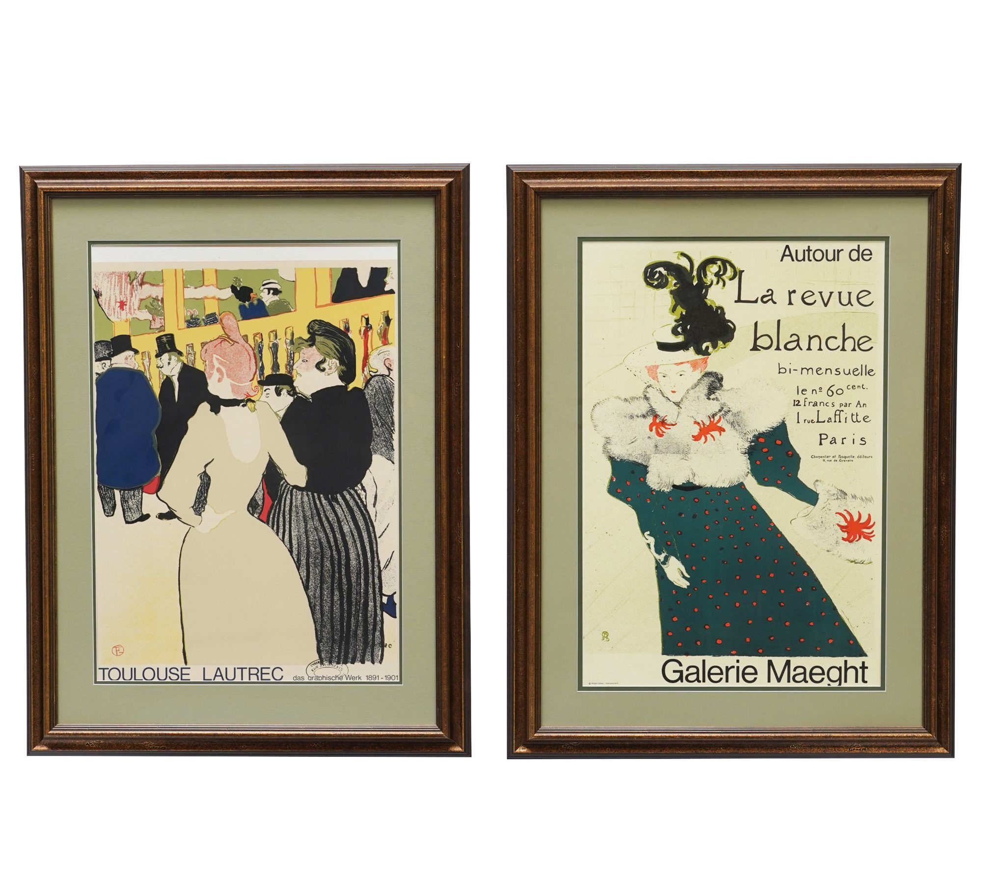 Two Henri de Toulouse-Lautrec Lithograph Posters