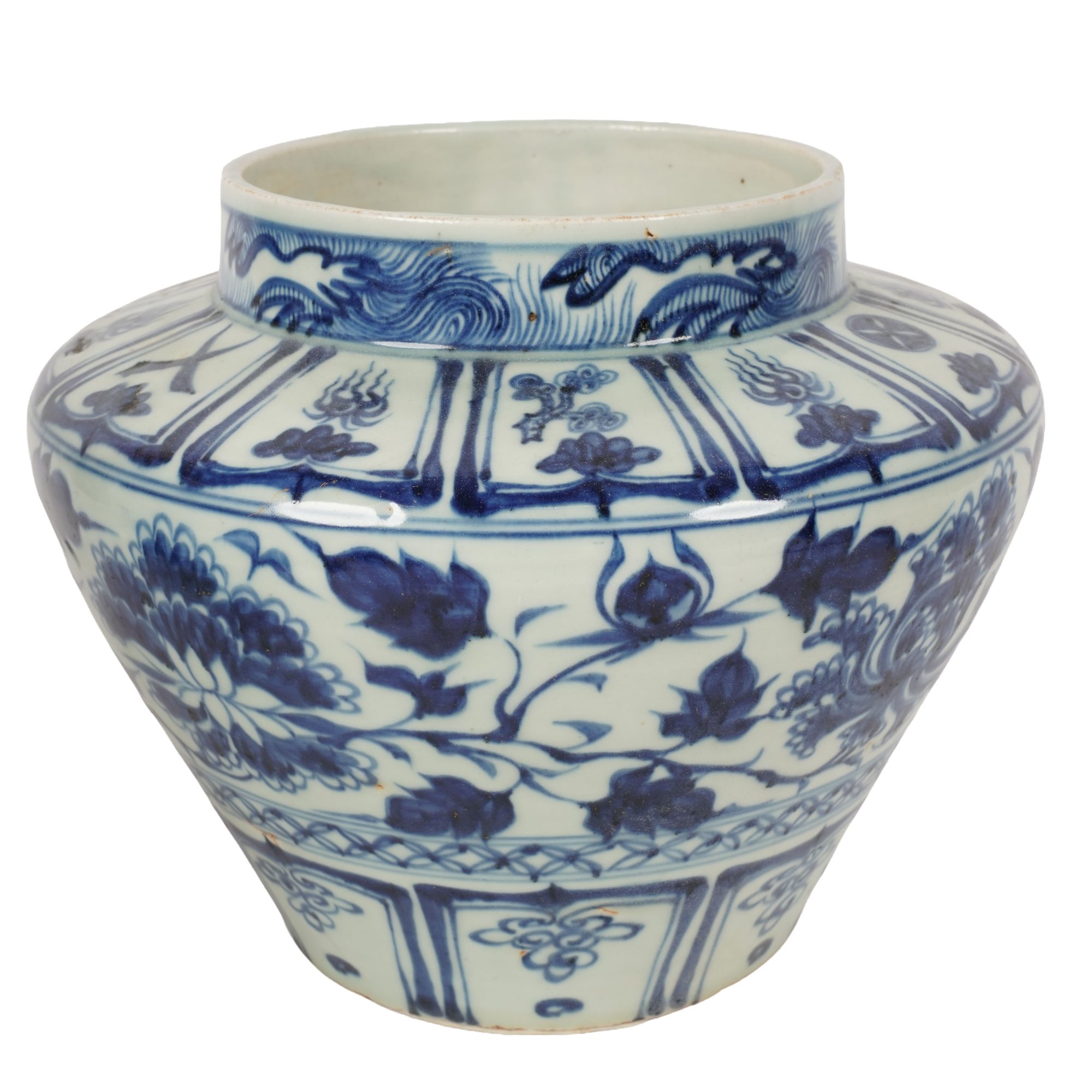 Chinese Blue and White Porcelain Jar