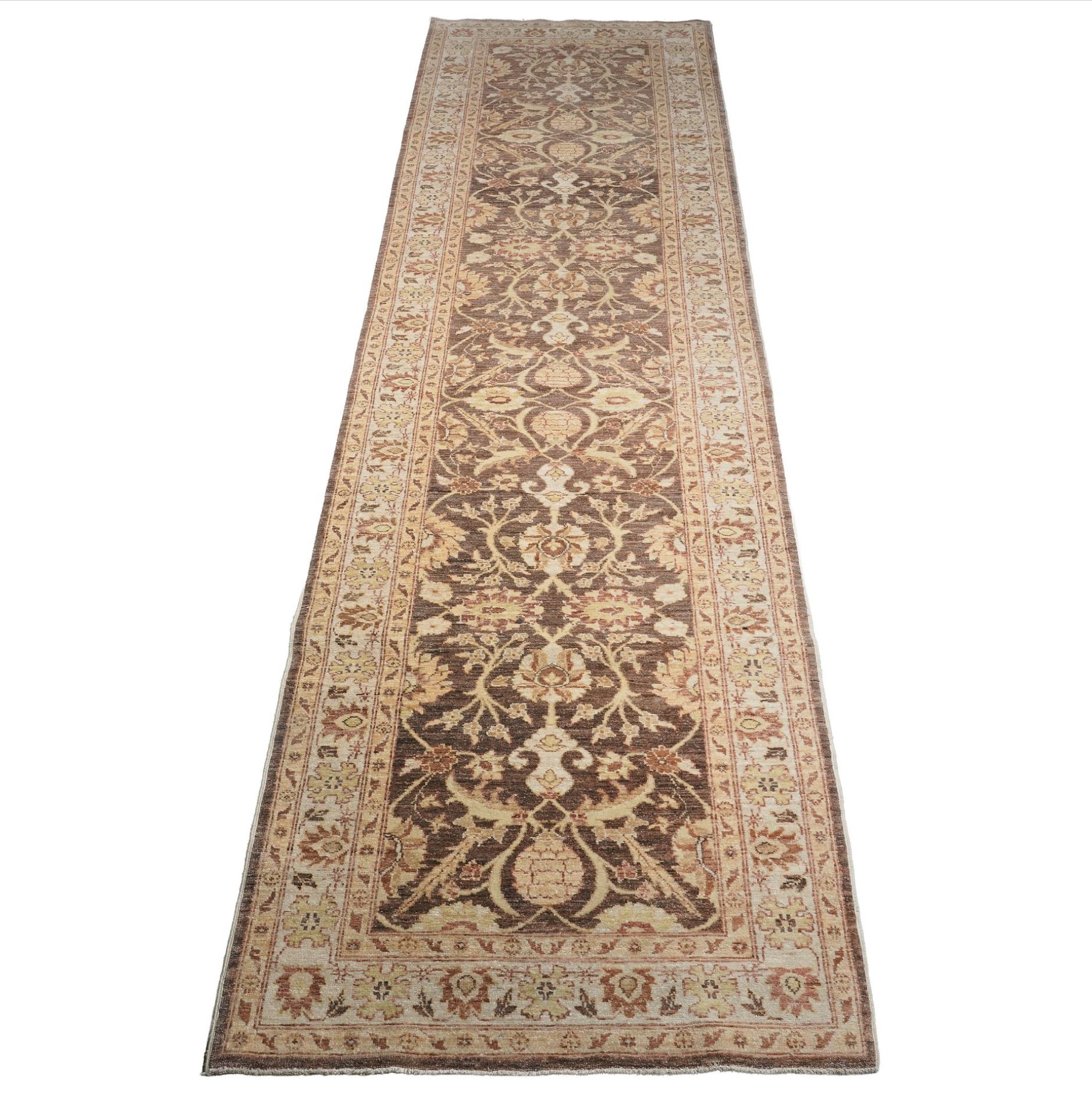 Pakistani Wool Runner 12'5" x 3'2"