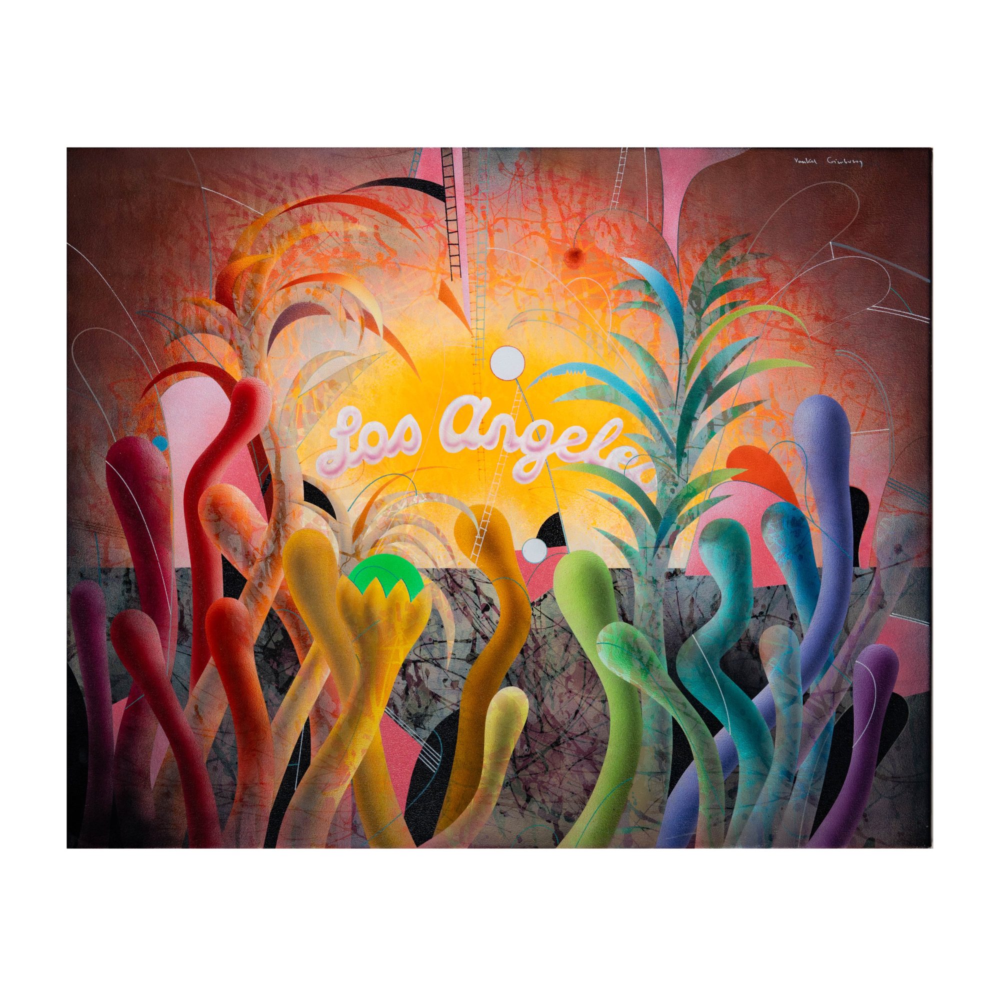 Yankel Ginzburg (b. 1945), Los Angeles