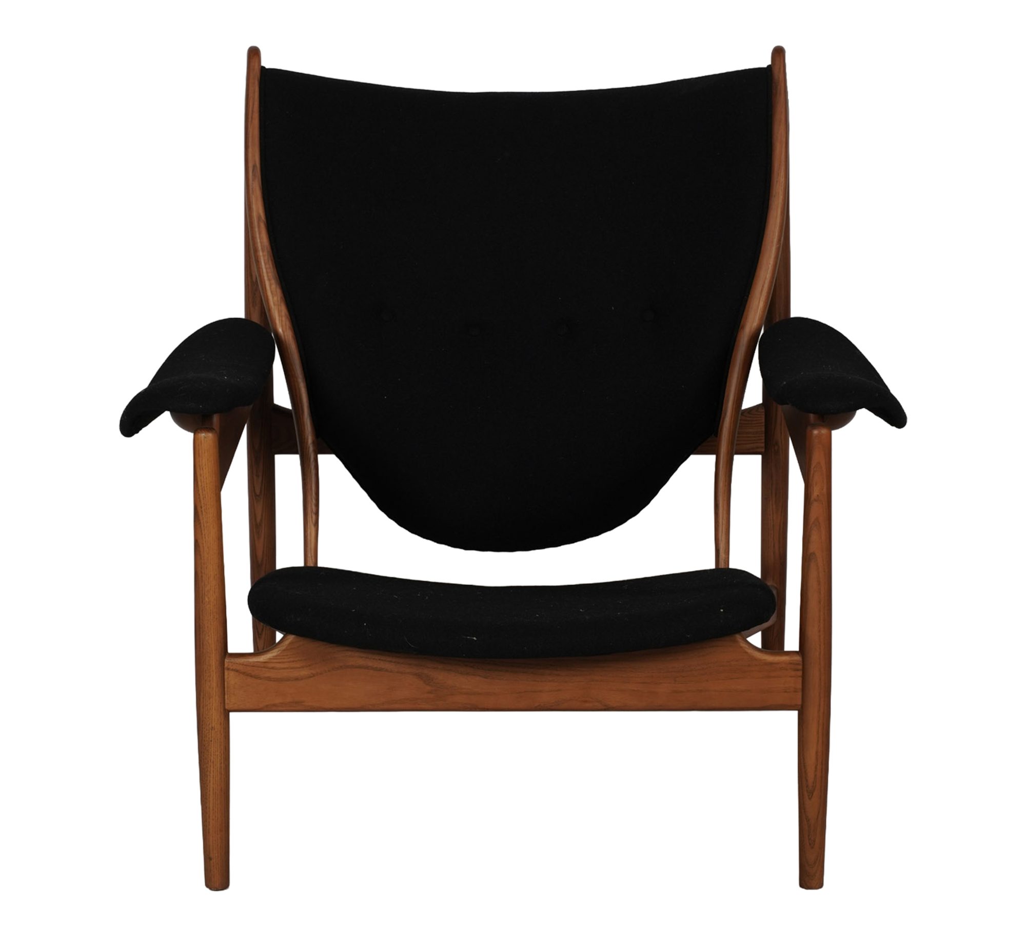 Finn Juhl-Style Teakwood Chieftain Chair