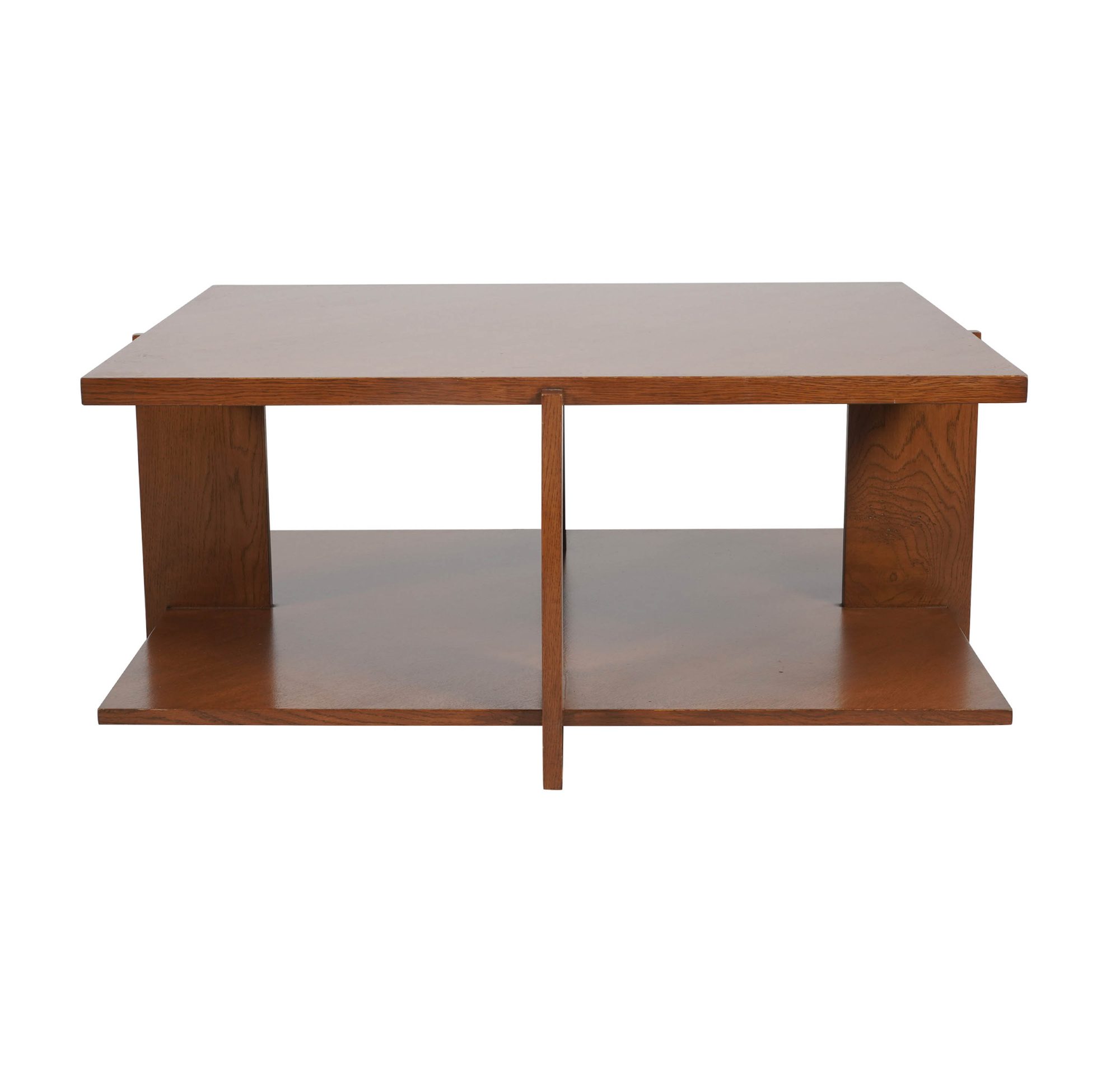 Oak Tiered Coffee Table