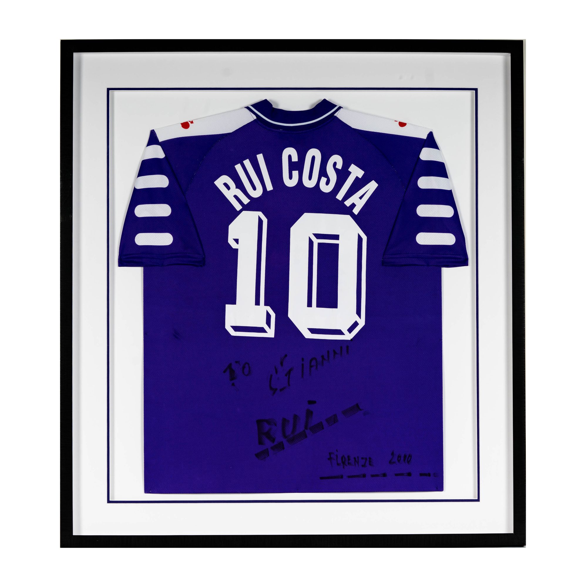 A Rui Costa Framed Jersey