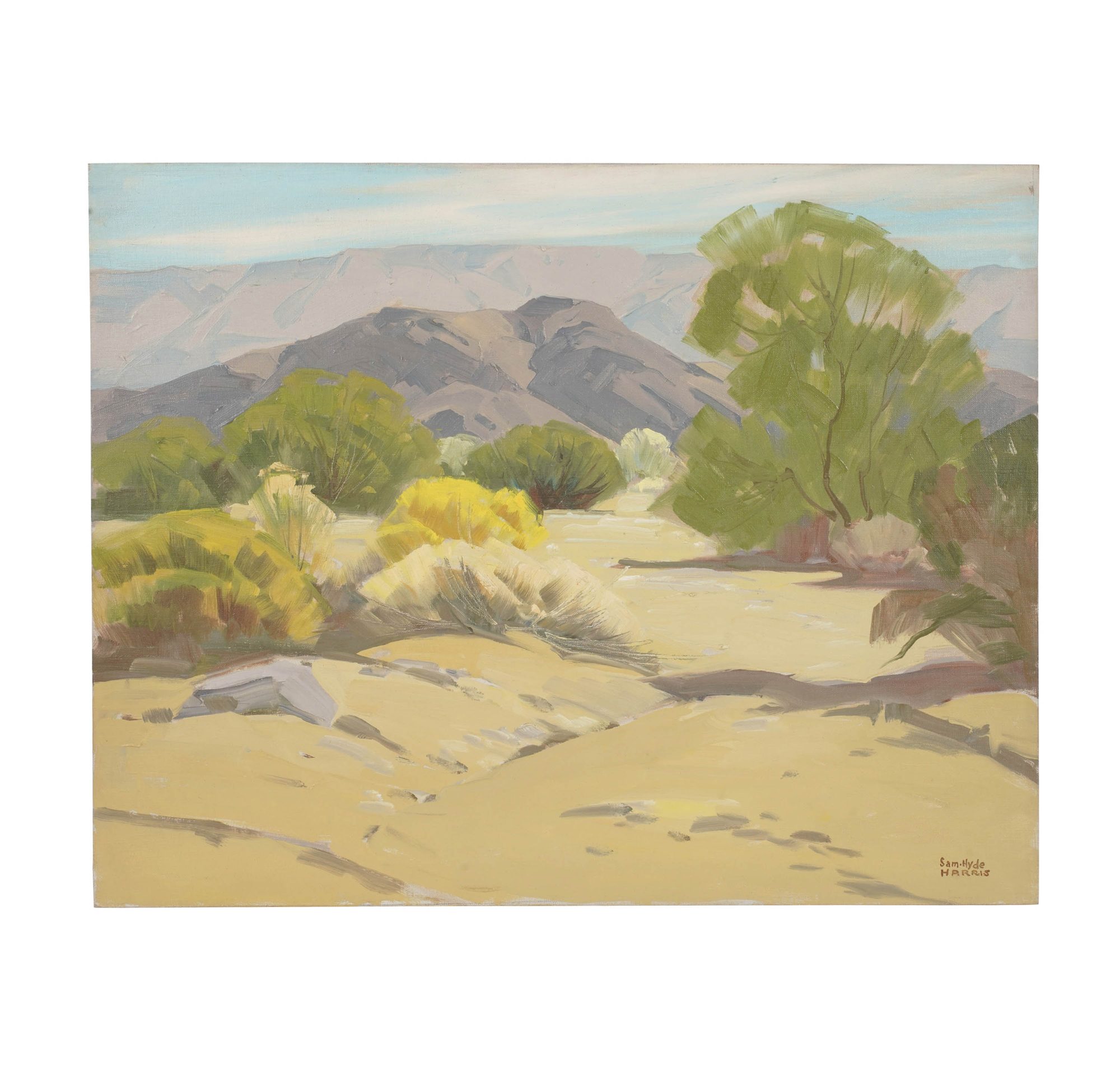 Samuel Hyde Harris (1889-1977):Desert Landscape