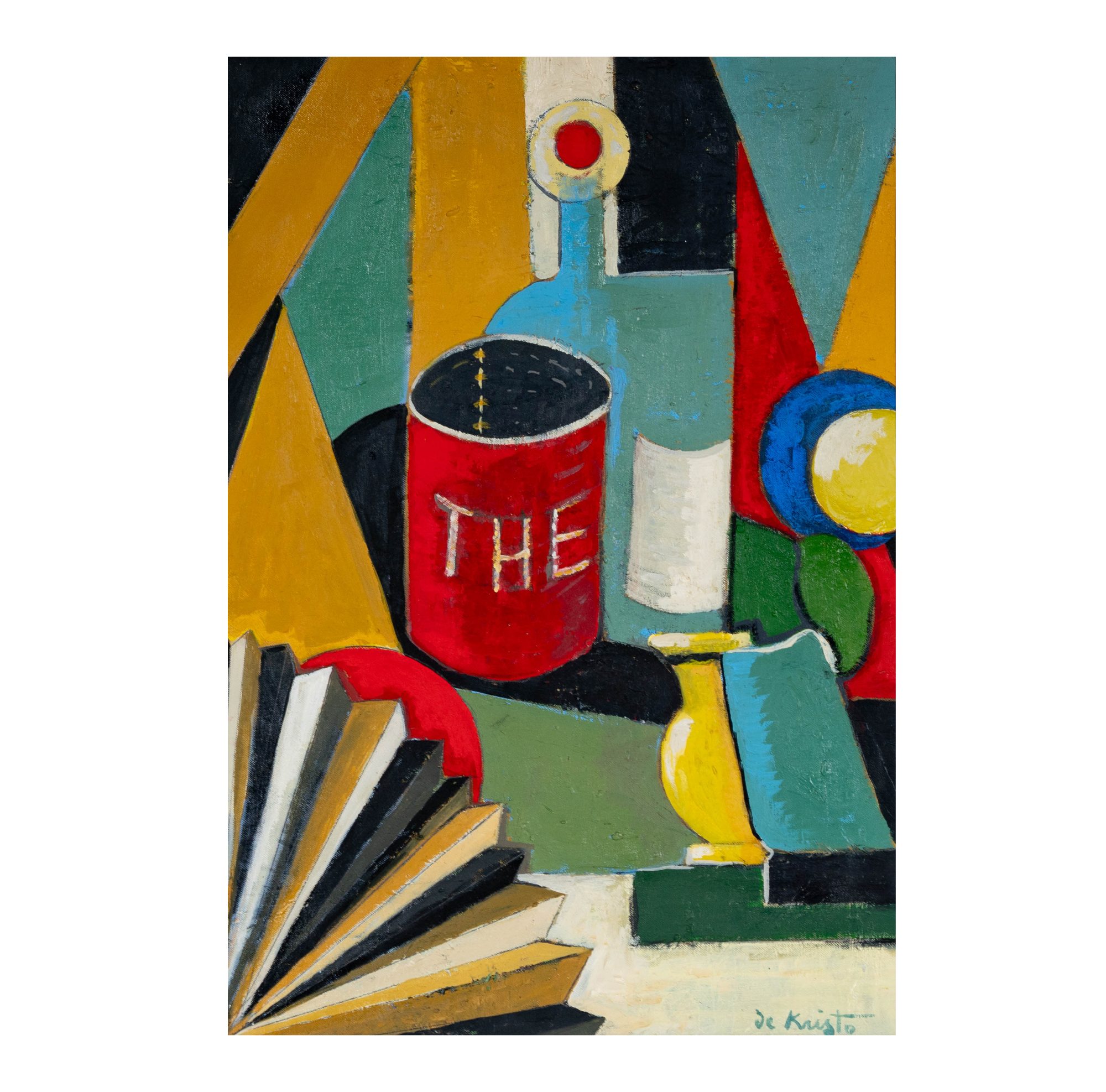 Bela de Kristo (Hungarian, 1920-2006): Nature Morte